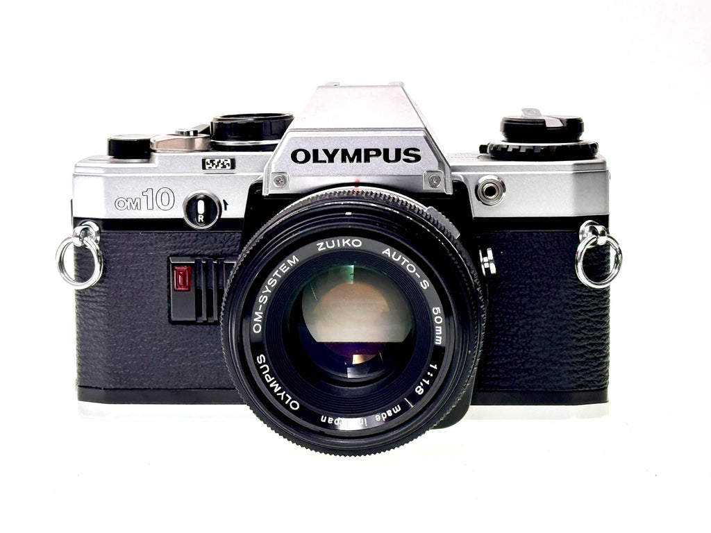 Vintage Olympus OM10 with 50mm Zuiko F1.8 Lens - CLEARANCE (Avg)