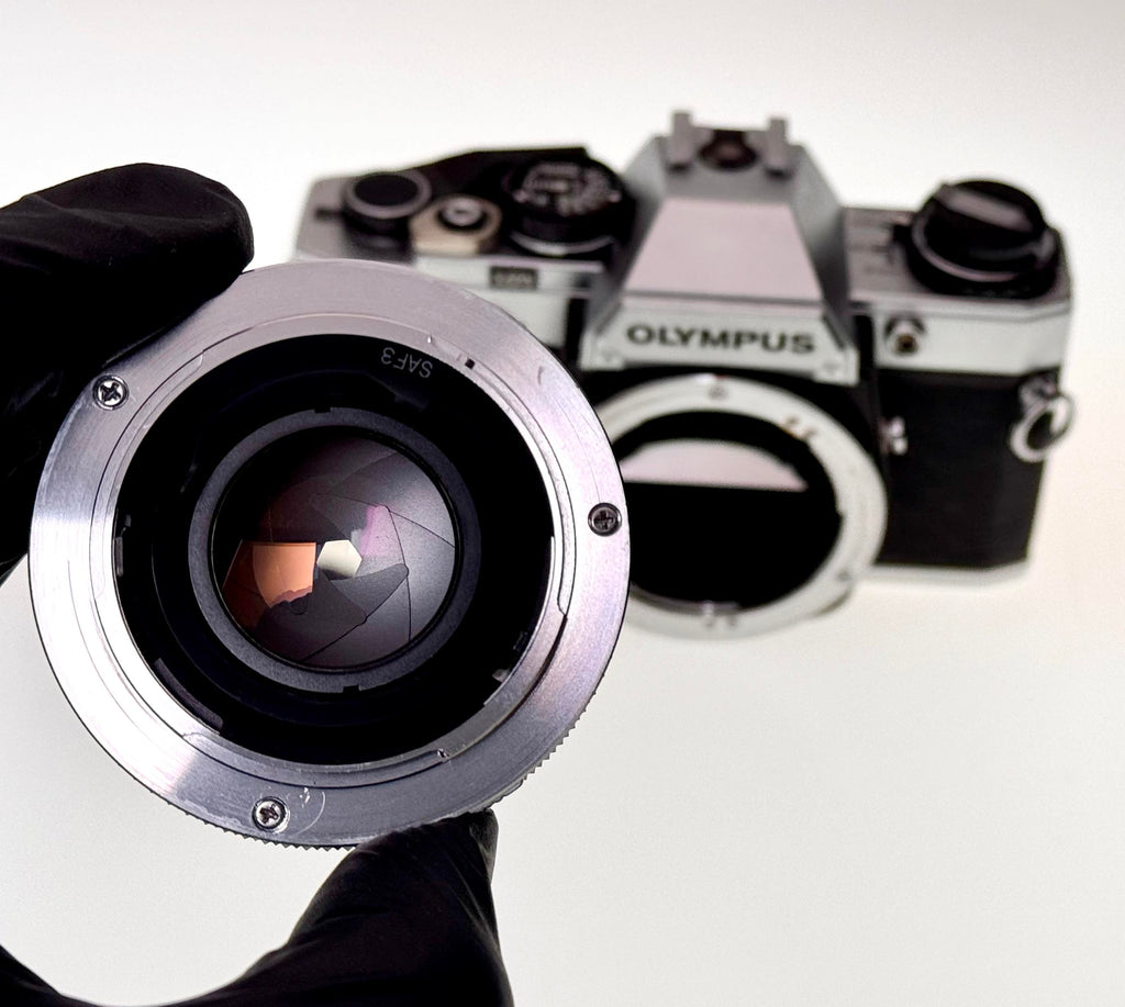 Vintage Olympus OM10 with 50mm Zuiko F1.8 Lens - CLEARANCE (Avg)