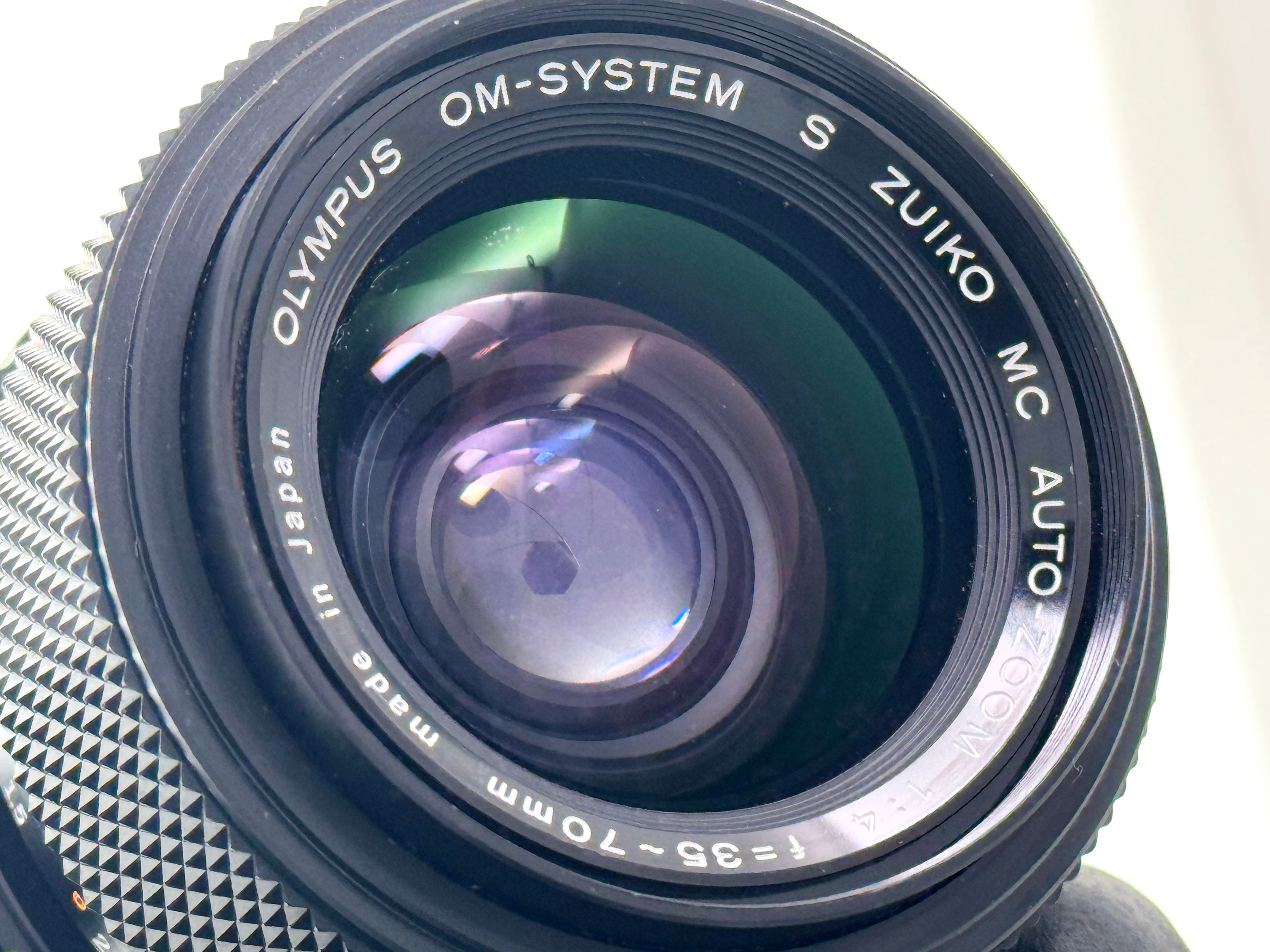 Vintage Olympus OM Zuiko MC 35mm-70mm F4 Zoom Lens (Vg)