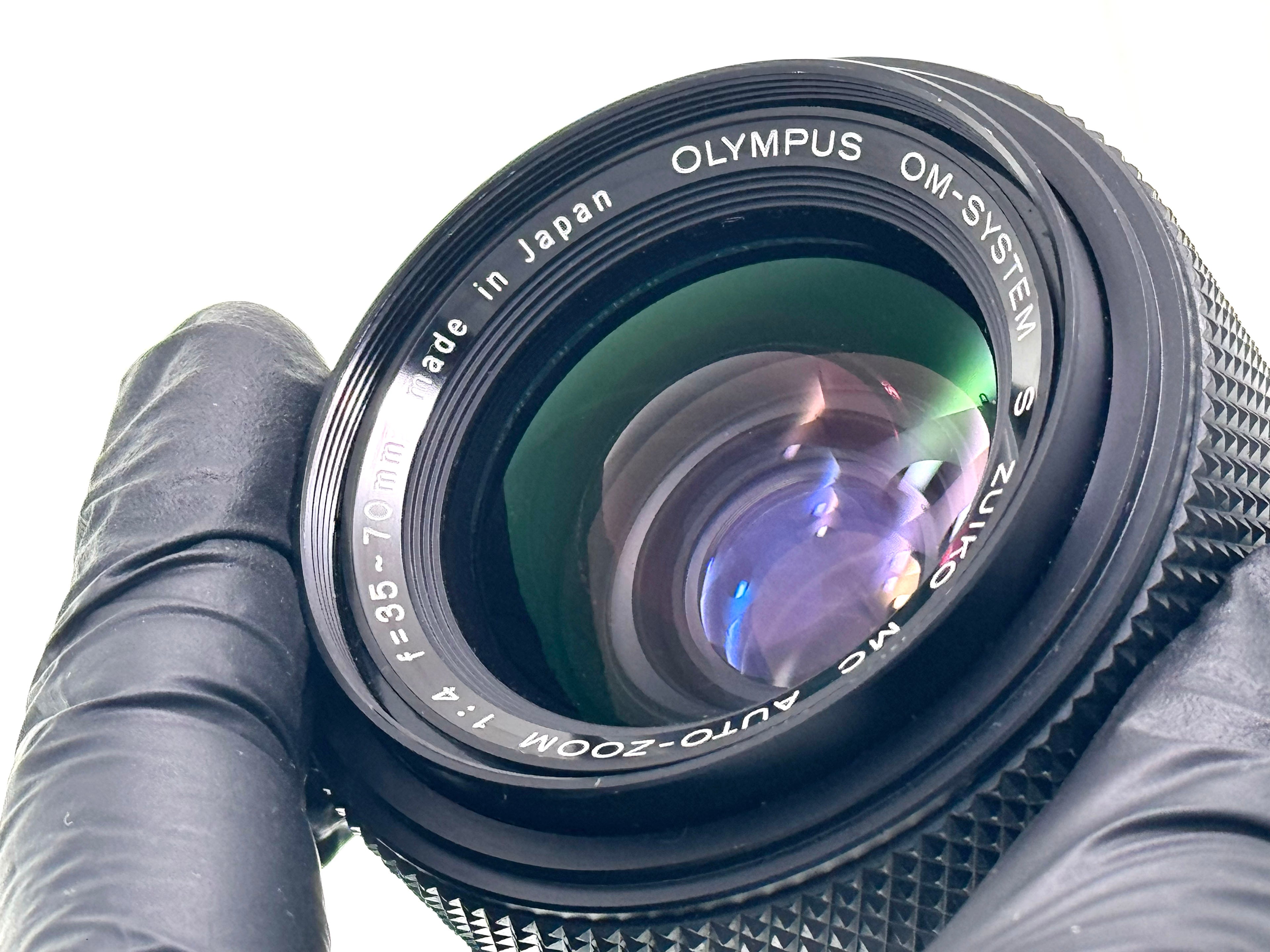 Vintage Olympus OM Zuiko MC 35mm-70mm F4 Zoom Lens (Vg)