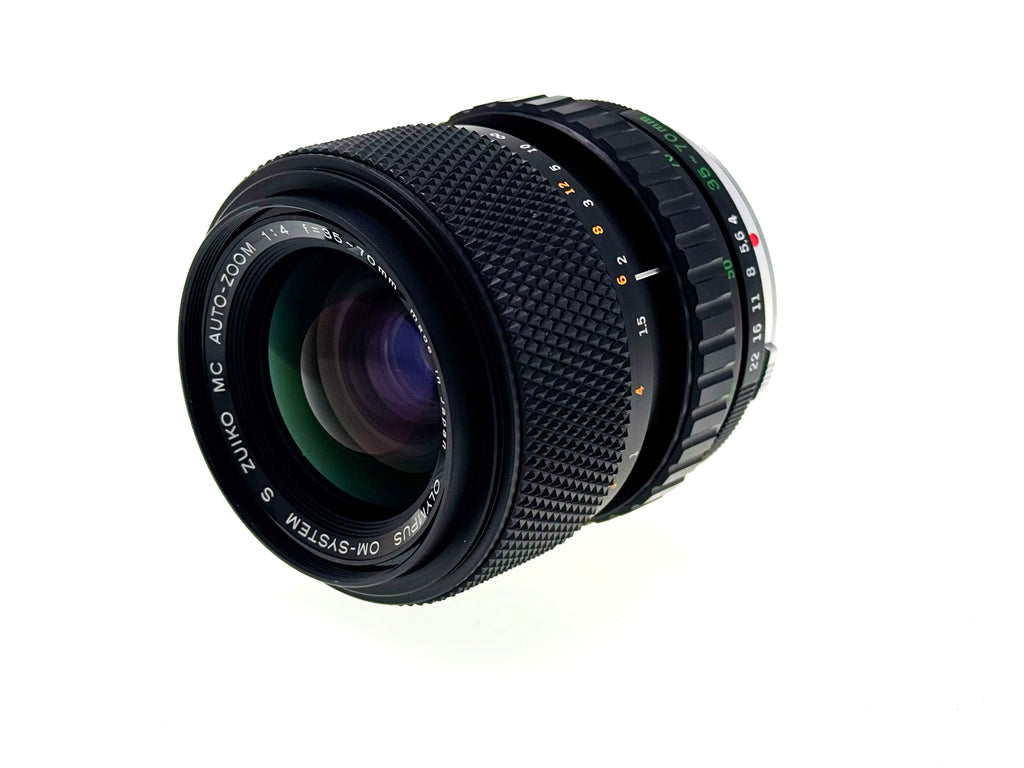 Vintage Olympus OM Zuiko MC 35mm-70mm F4 Zoom Lens (Vg)