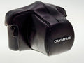 Vintage Olympus Dark Brown Ever-Ready Case fits OM - Single Digit SLRs (Gd)
