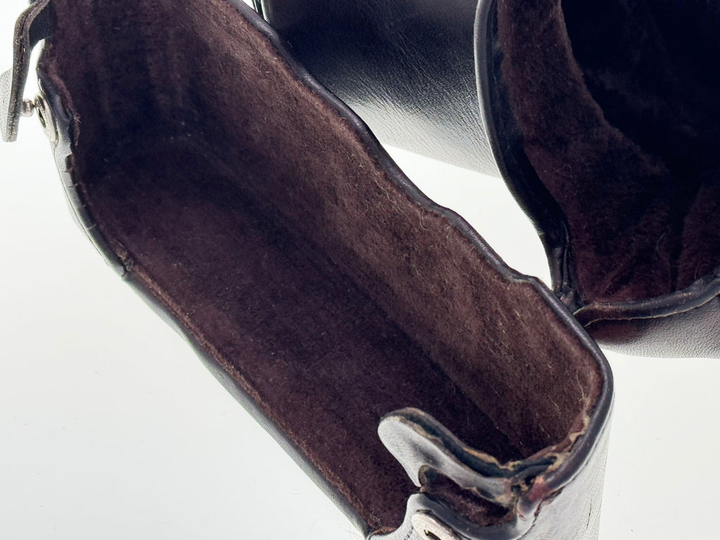 Vintage Olympus Dark Brown Ever-Ready Case fits OM-1 OM-2 (Gd)