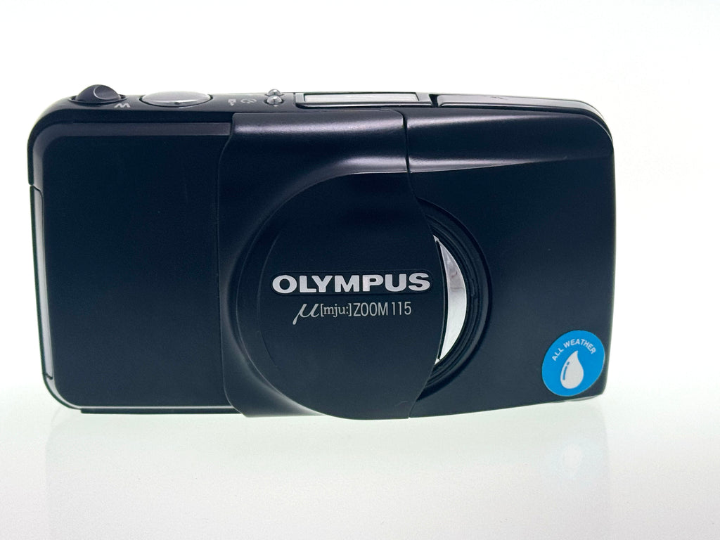 Vintage Olympus Mju Zoom 115  compact camera with 38-115mm lens (Gd)
