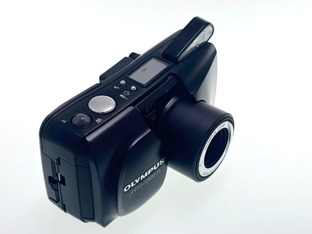 Vintage Olympus Mju Zoom 115  compact camera with 38-115mm lens (Gd)