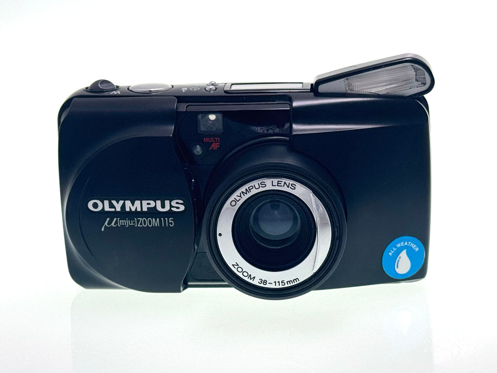 Vintage Olympus Mju Zoom 115  compact camera with 38-115mm lens (Gd)