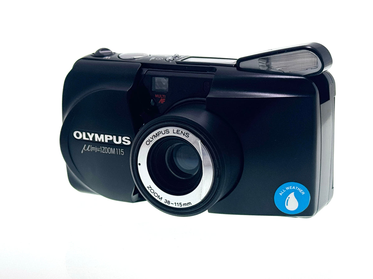 Vintage Olympus Mju Zoom 115  compact camera with 38-115mm lens (Gd)