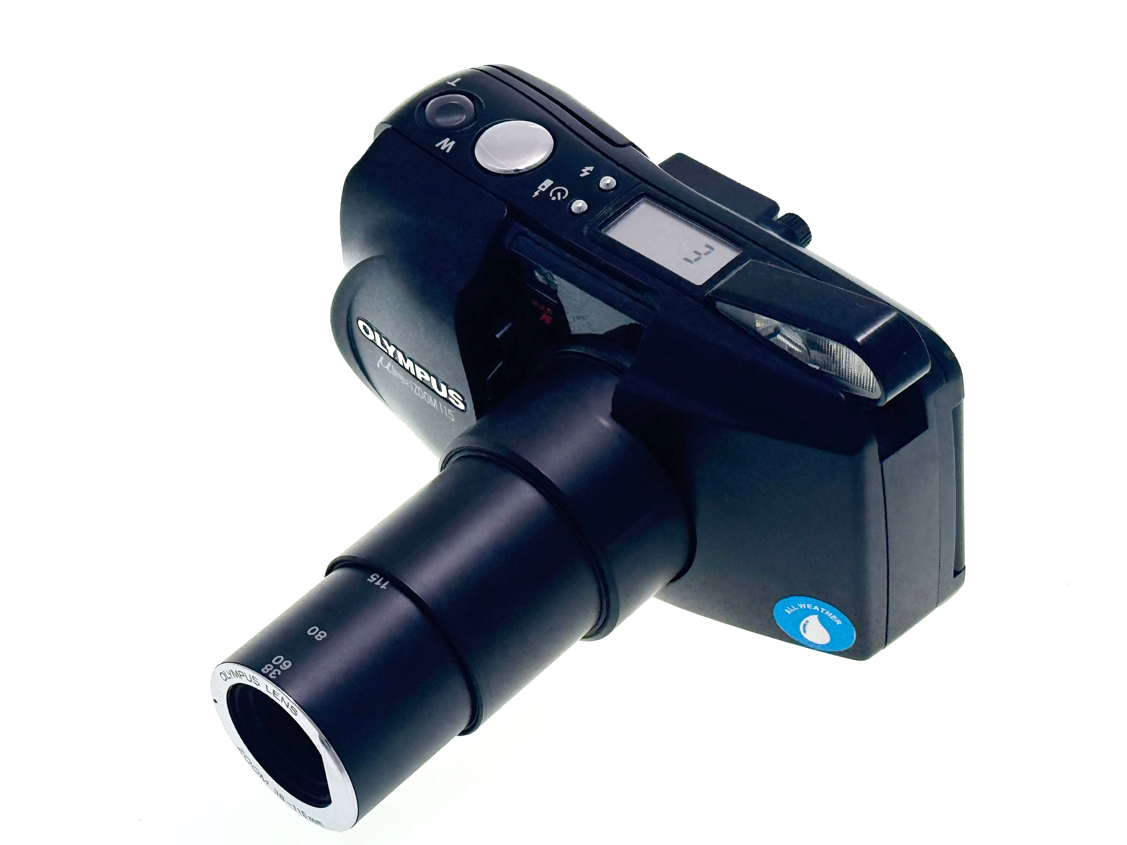 Vintage Olympus Mju Zoom 115  compact camera with 38-115mm lens (Gd)