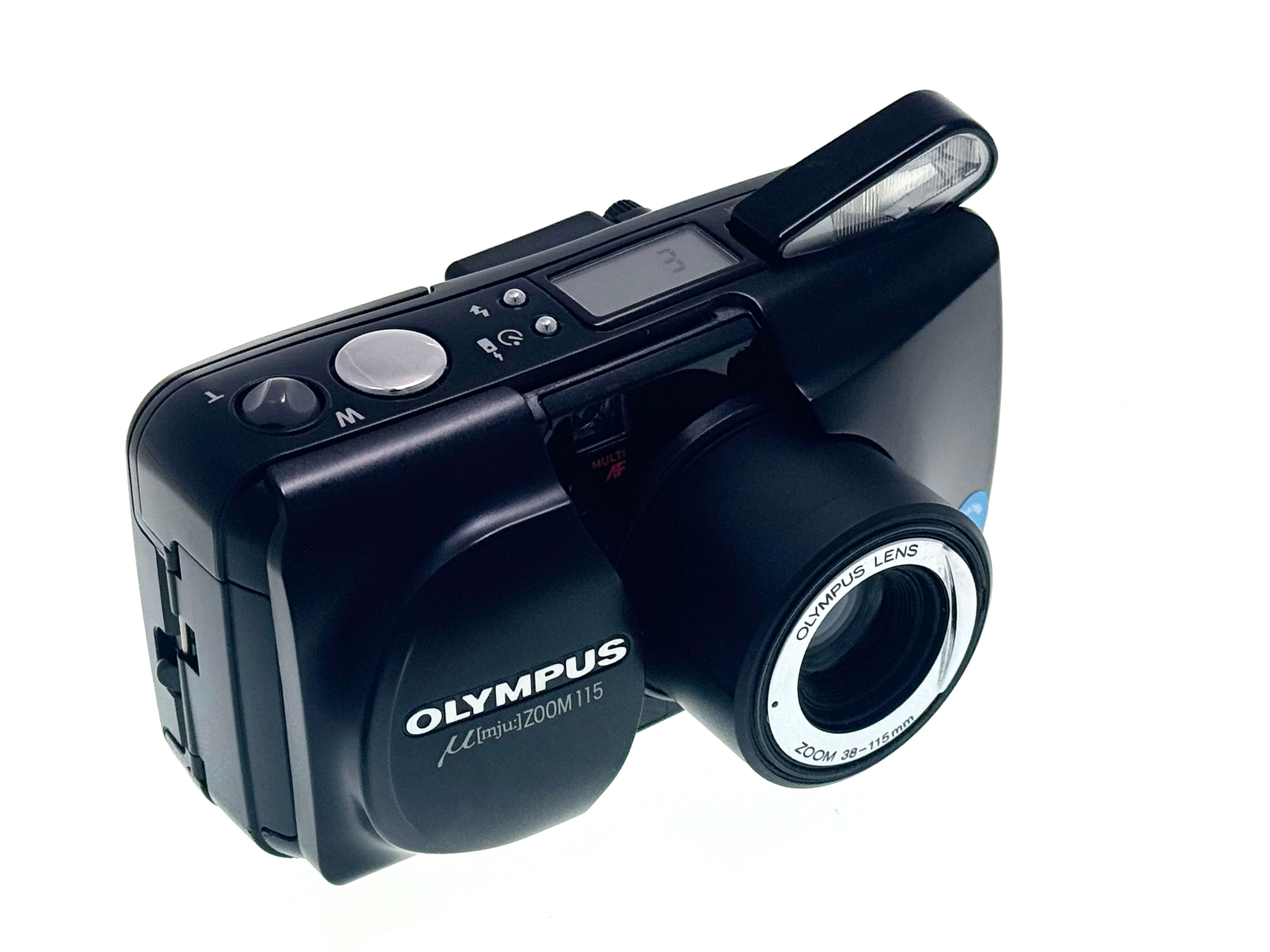 Vintage Olympus Mju Zoom 115  compact camera with 38-115mm lens (Gd)