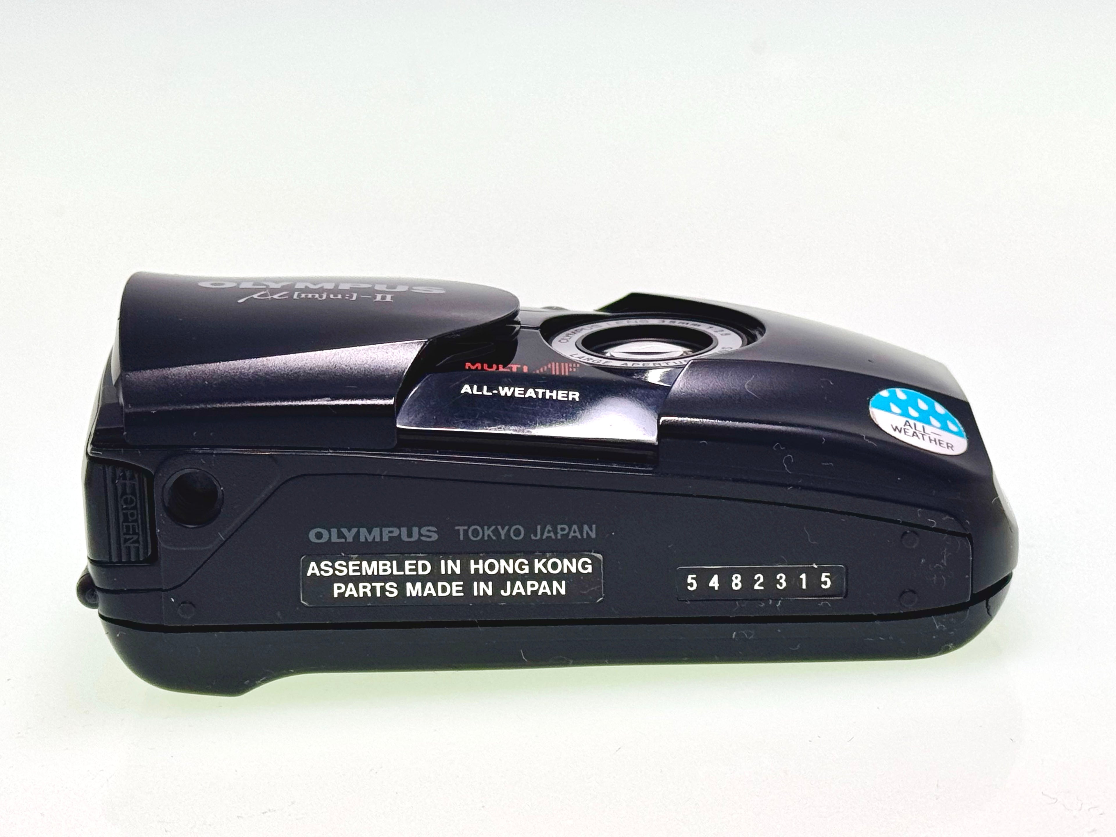 Vintage Olympus Mju ii (Stylus Epic in USA) Legendary Compact Camera (Gd)