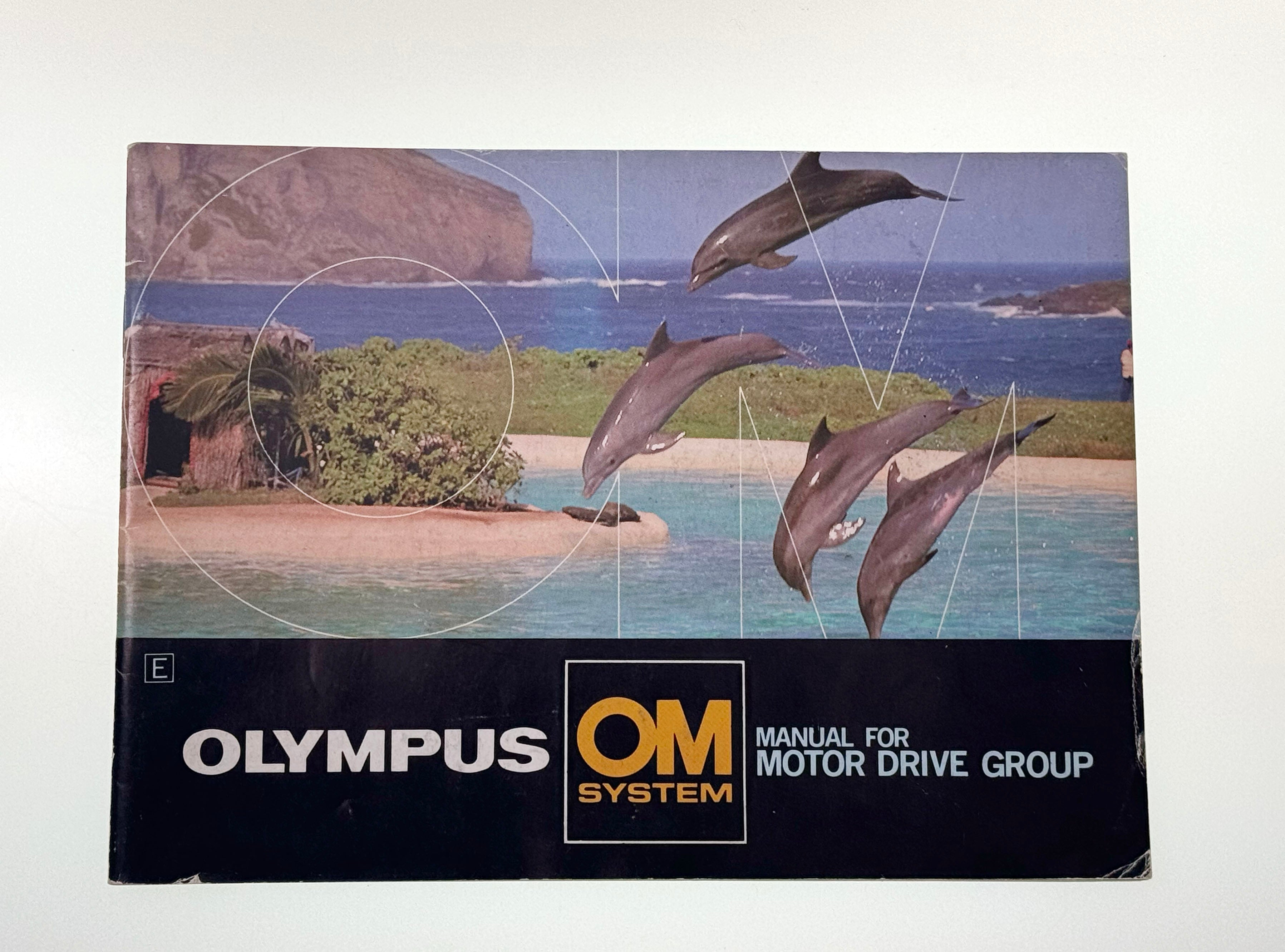 Vintage Olympus Motor Drive Group Manual - Original (Gd)