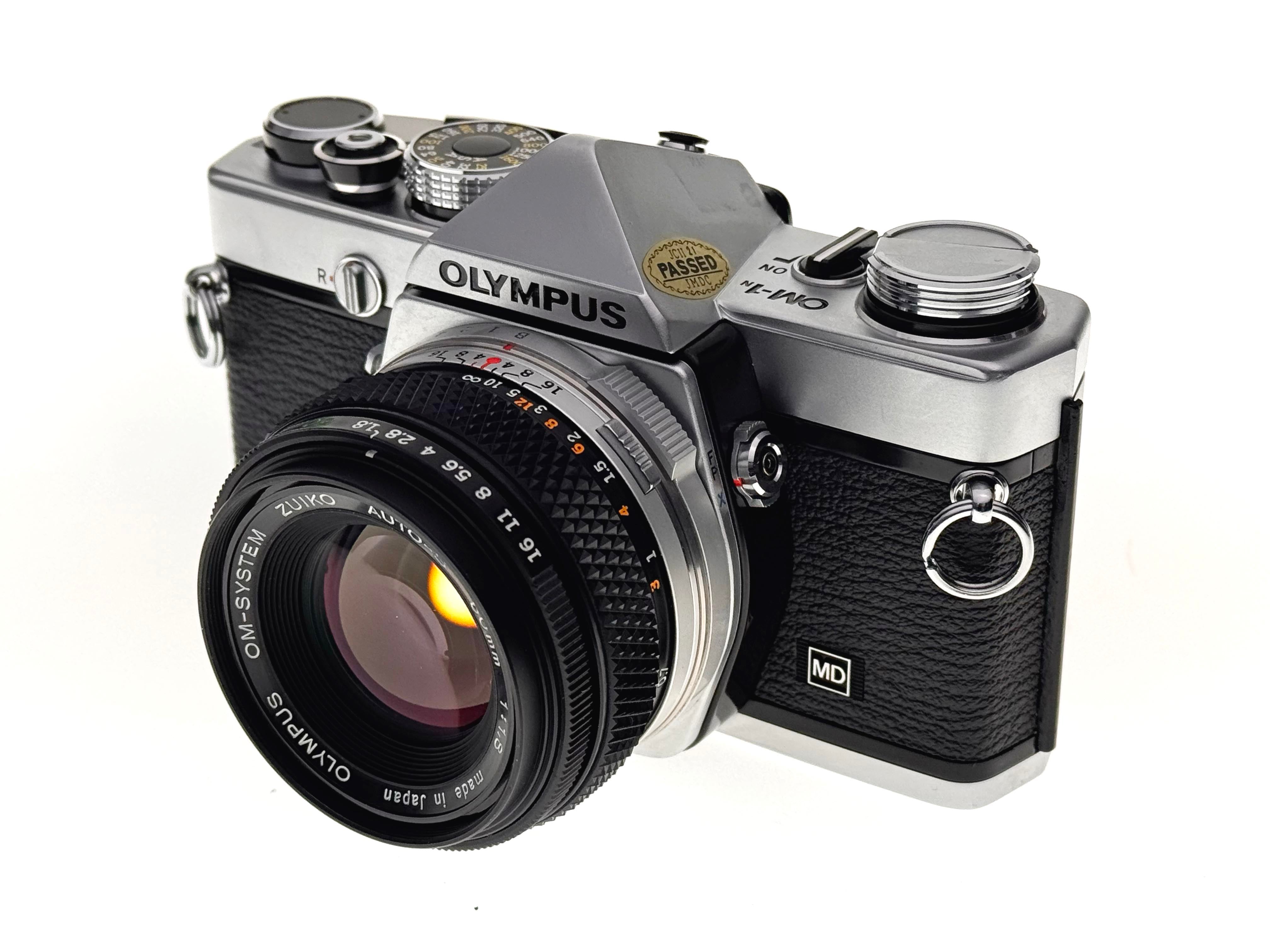 Vintage Olympus OM-1n with 50mm Zuiko F1.8 Lens - Collector Worthy Con
