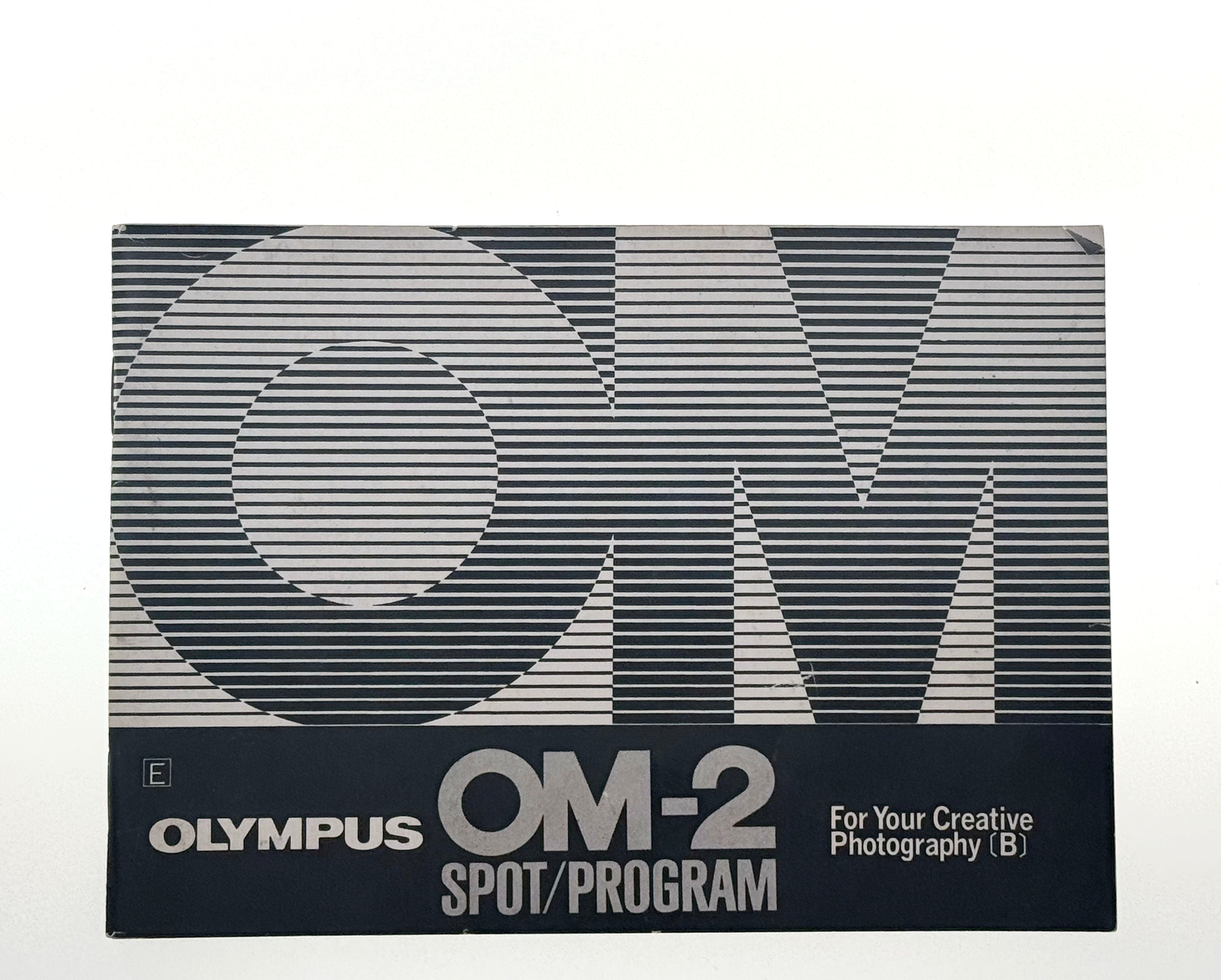 Vintage Olympus OM-2 Spot Program Original Instruction Manuals Part A and Part B (Gd)