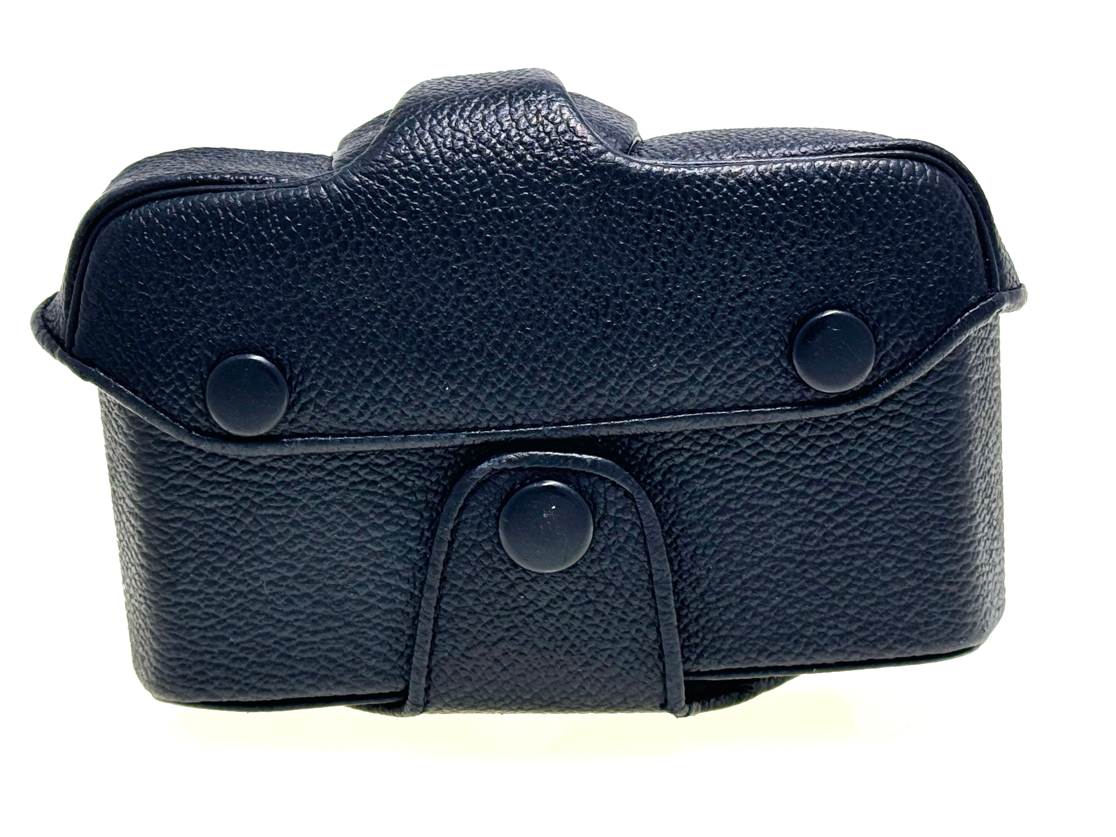 Vintage Olympus Hard Leather 1/2 Case. For OM-1 & OM-2 (Exc)
