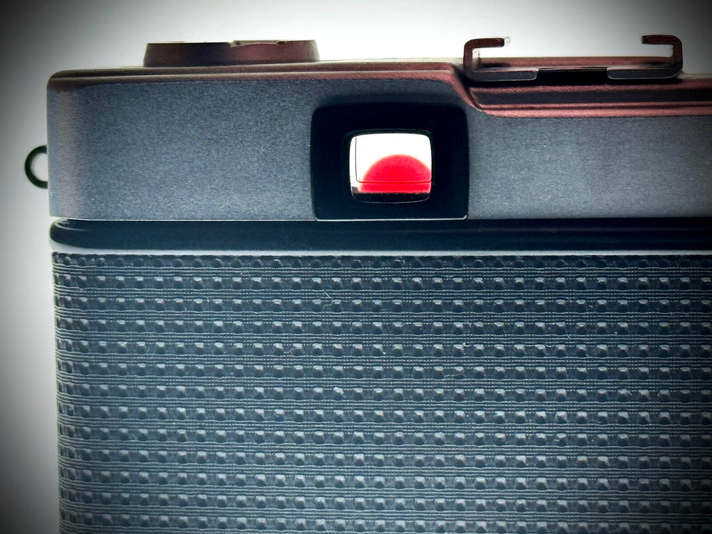 Vintage Chrome Shutter Button Olympus Trip 35 (Exc)