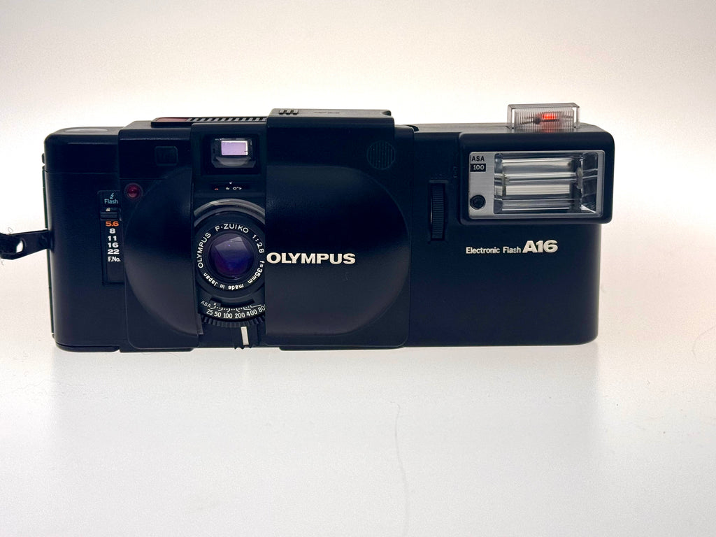 Vintage Olympus XA Rangefinder with A16 Flash (Exc)