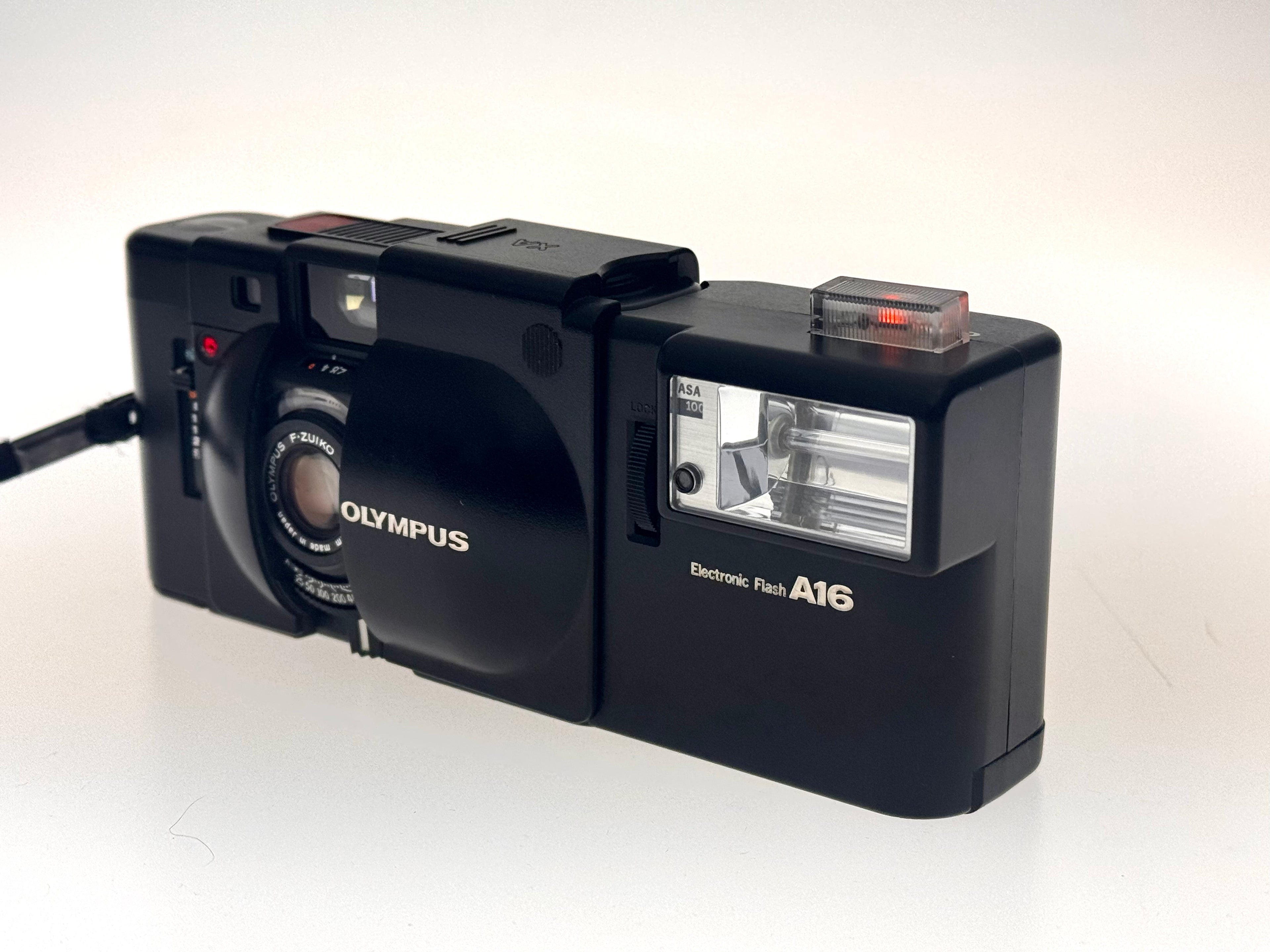 Vintage Olympus XA Rangefinder with A16 Flash (Exc)