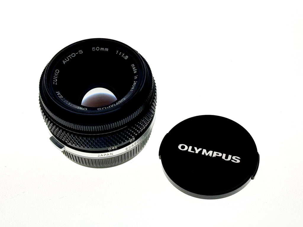 Vintage Olympus Zuiko 50mm F1.8 MC Auto-S Lens (Exc)
