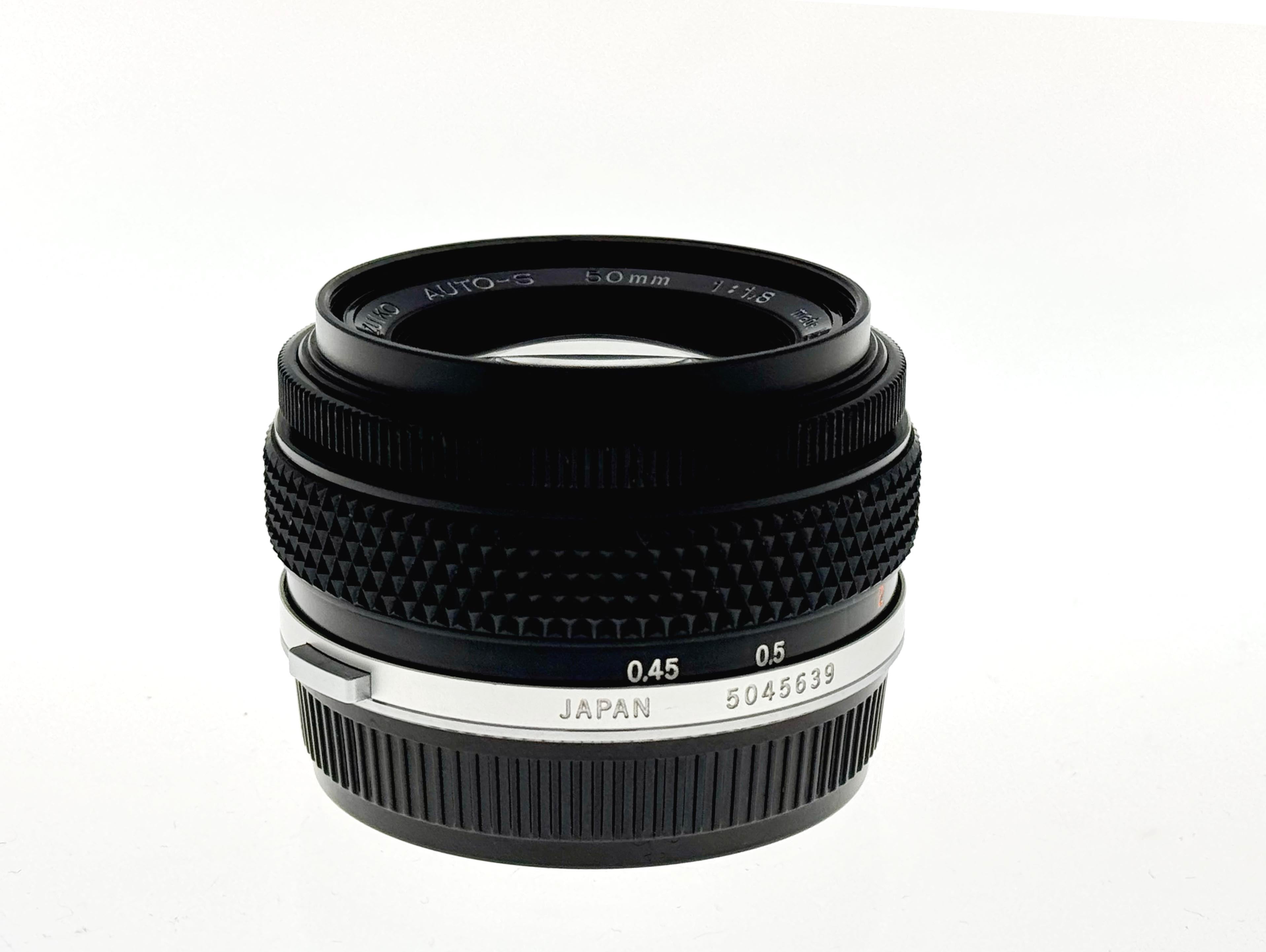 Vintage Olympus Zuiko 50mm F1.8 MC Auto-S Lens (Exc)