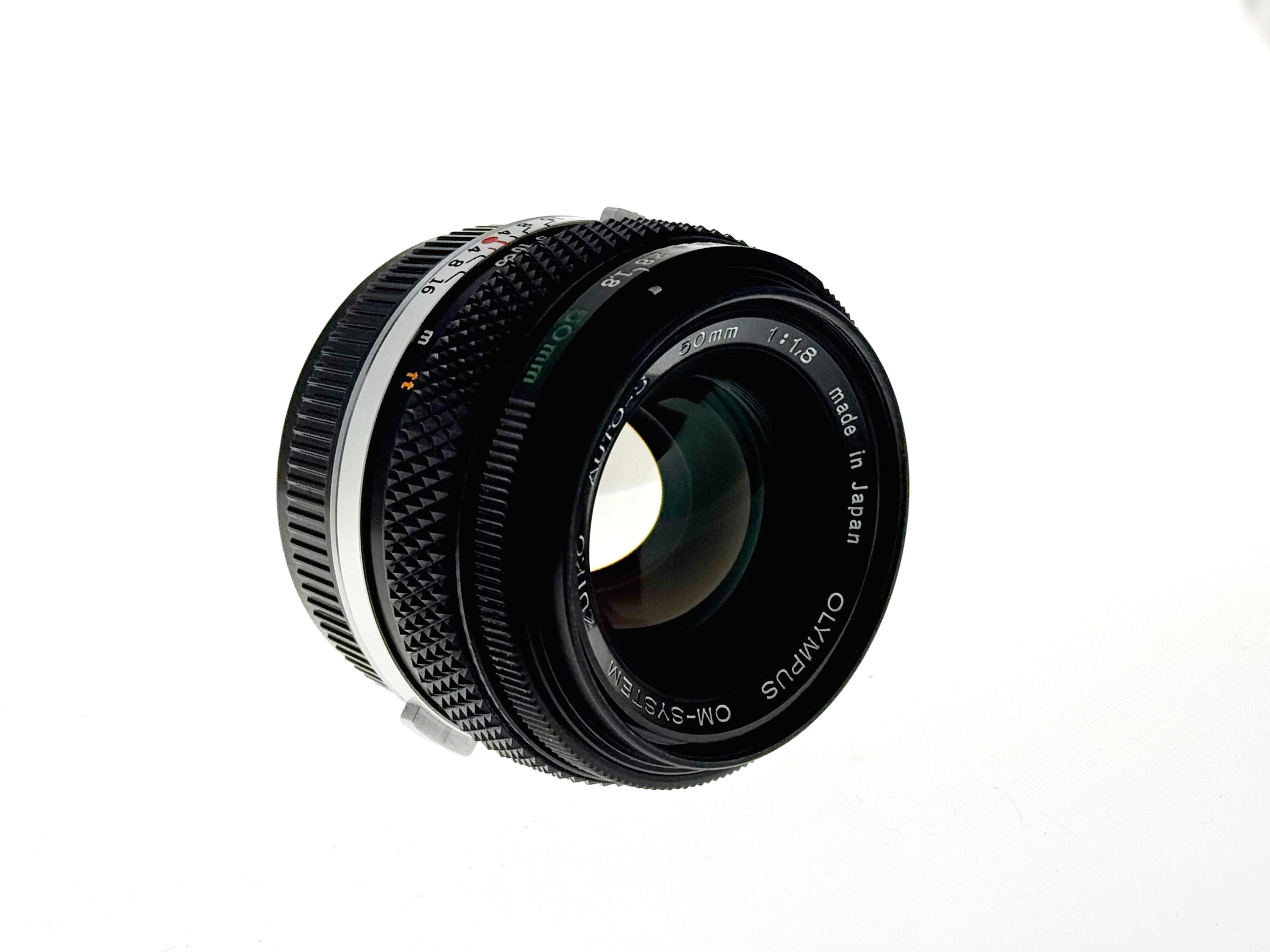 Vintage Olympus Zuiko 50mm F1.8 MC Auto-S Lens (Exc)