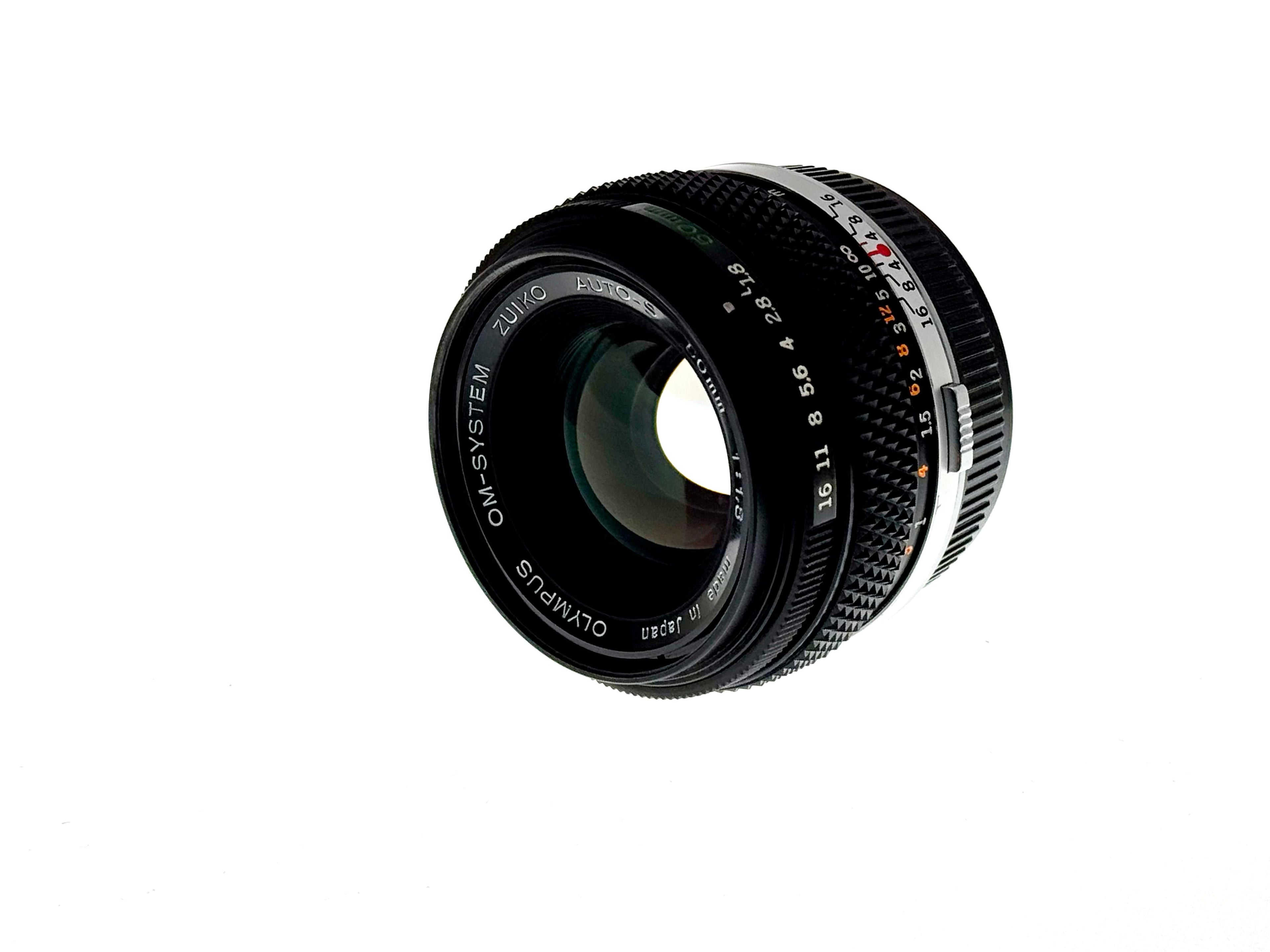 Vintage Olympus Zuiko 50mm F1.8 MC Auto-S Lens (Exc)