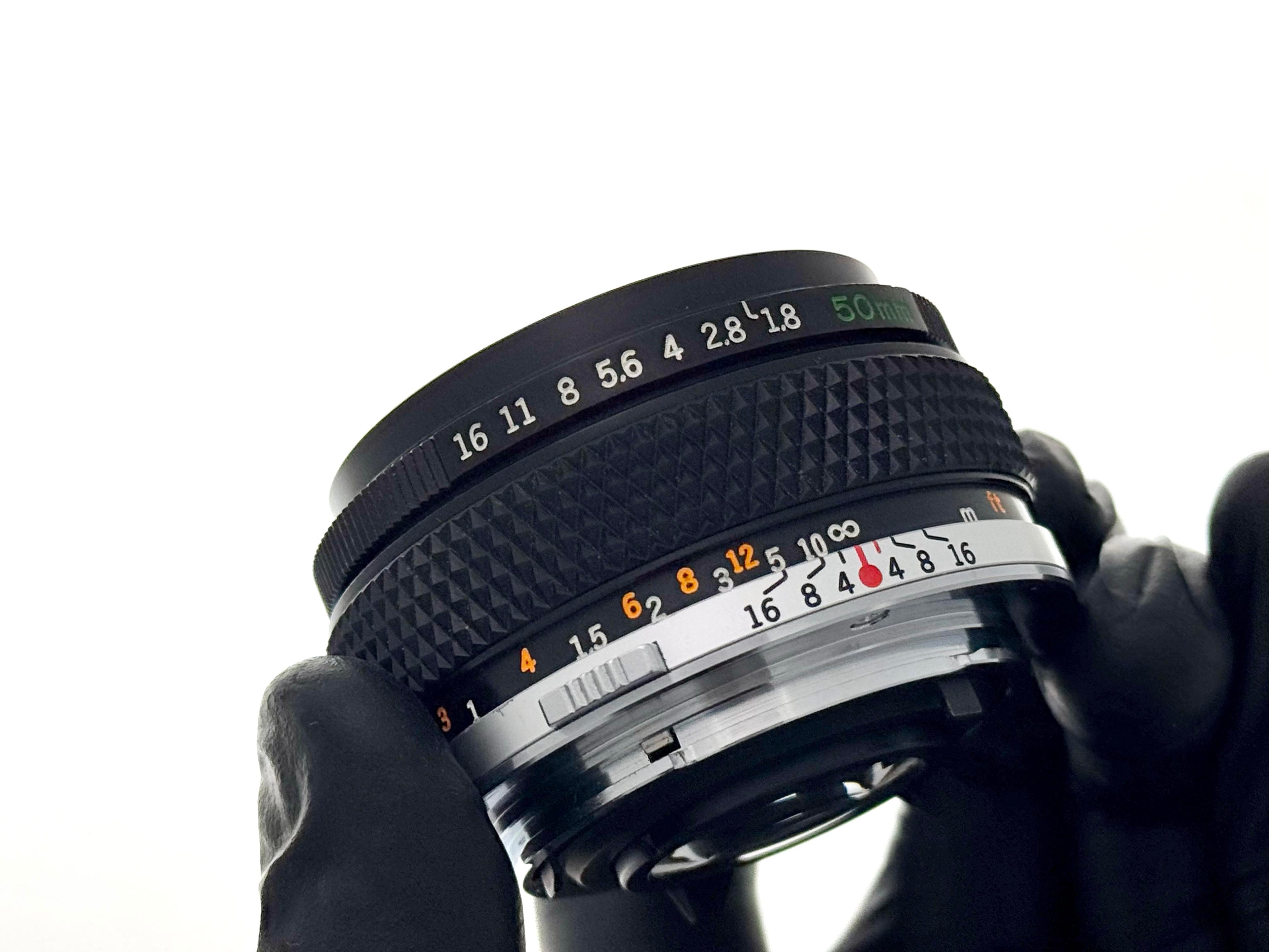 Vintage Olympus Zuiko 50mm F1.8 MC Auto-S Lens (Exc)