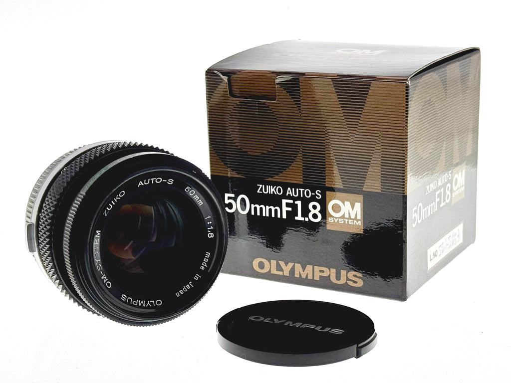 Vintage Olympus Zuiko 50mm F1.8 MC Auto-S Lens (Exc)