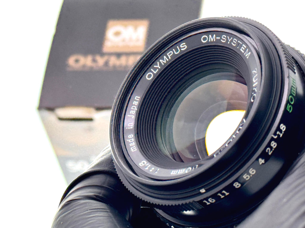 Vintage Olympus Zuiko 50mm F1.8 MC Auto-S Lens (Exc)
