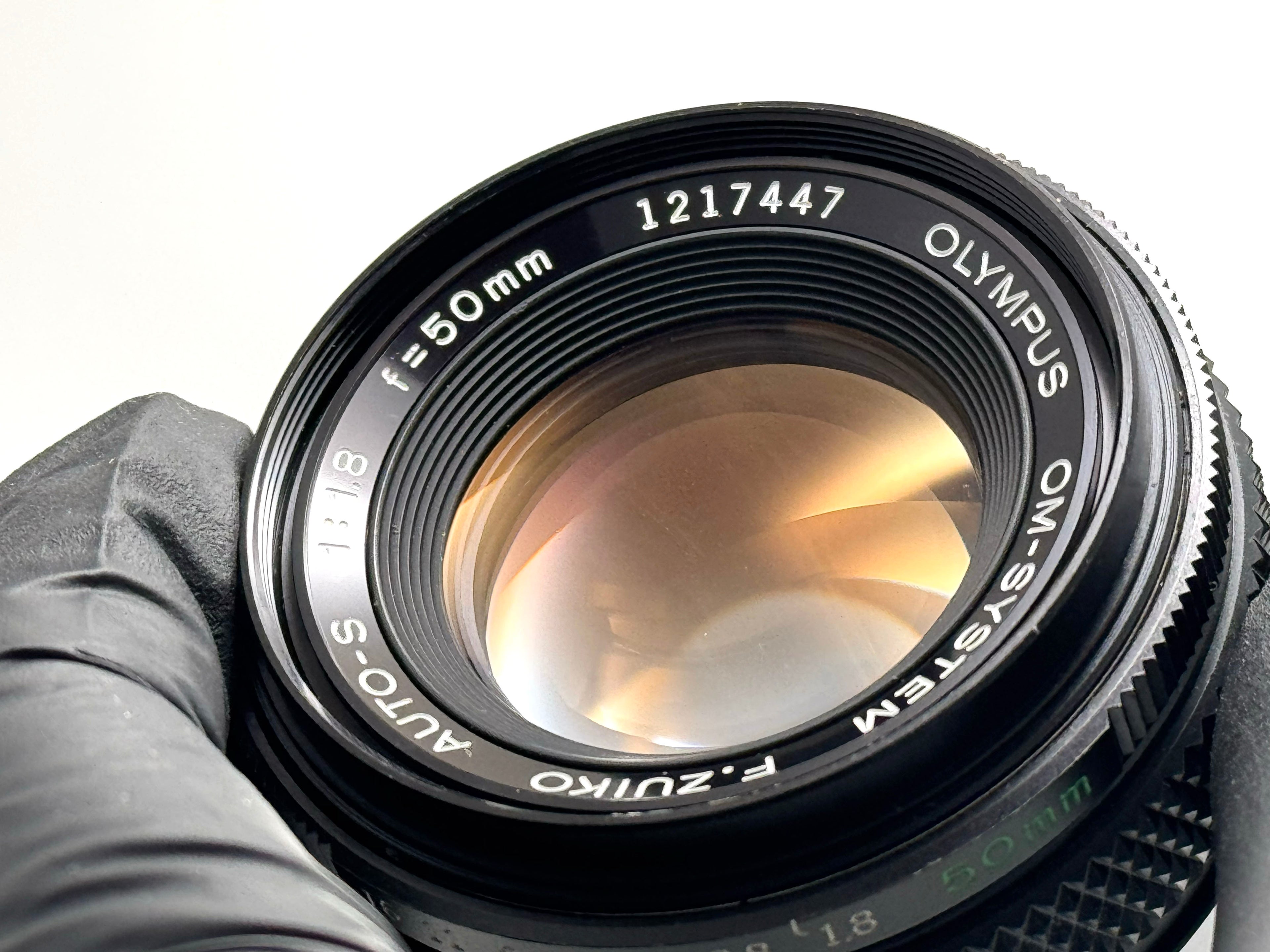 Vintage Olympus F.Zuiko 50mm F1.8 Auto-S Lens (Exc)