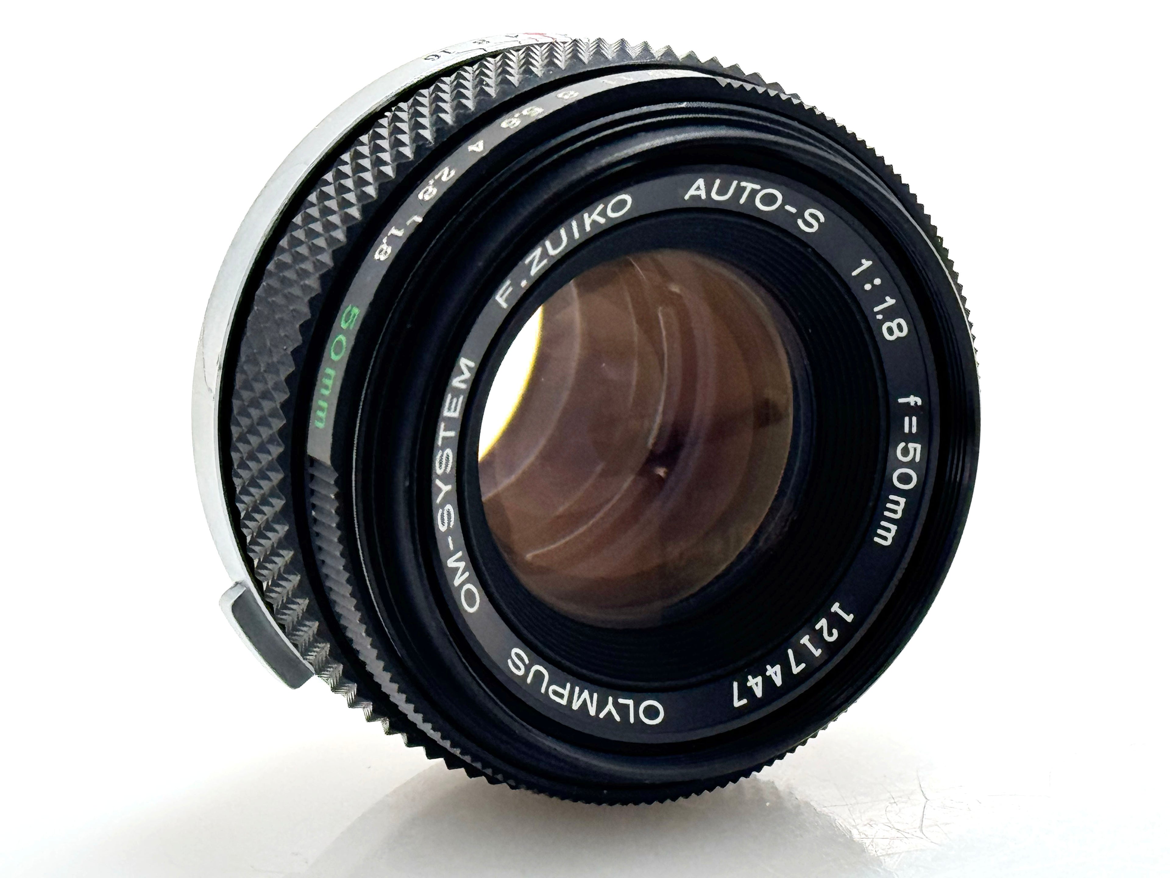 Vintage Olympus F.Zuiko 50mm F1.8 Auto-S Lens (Exc)