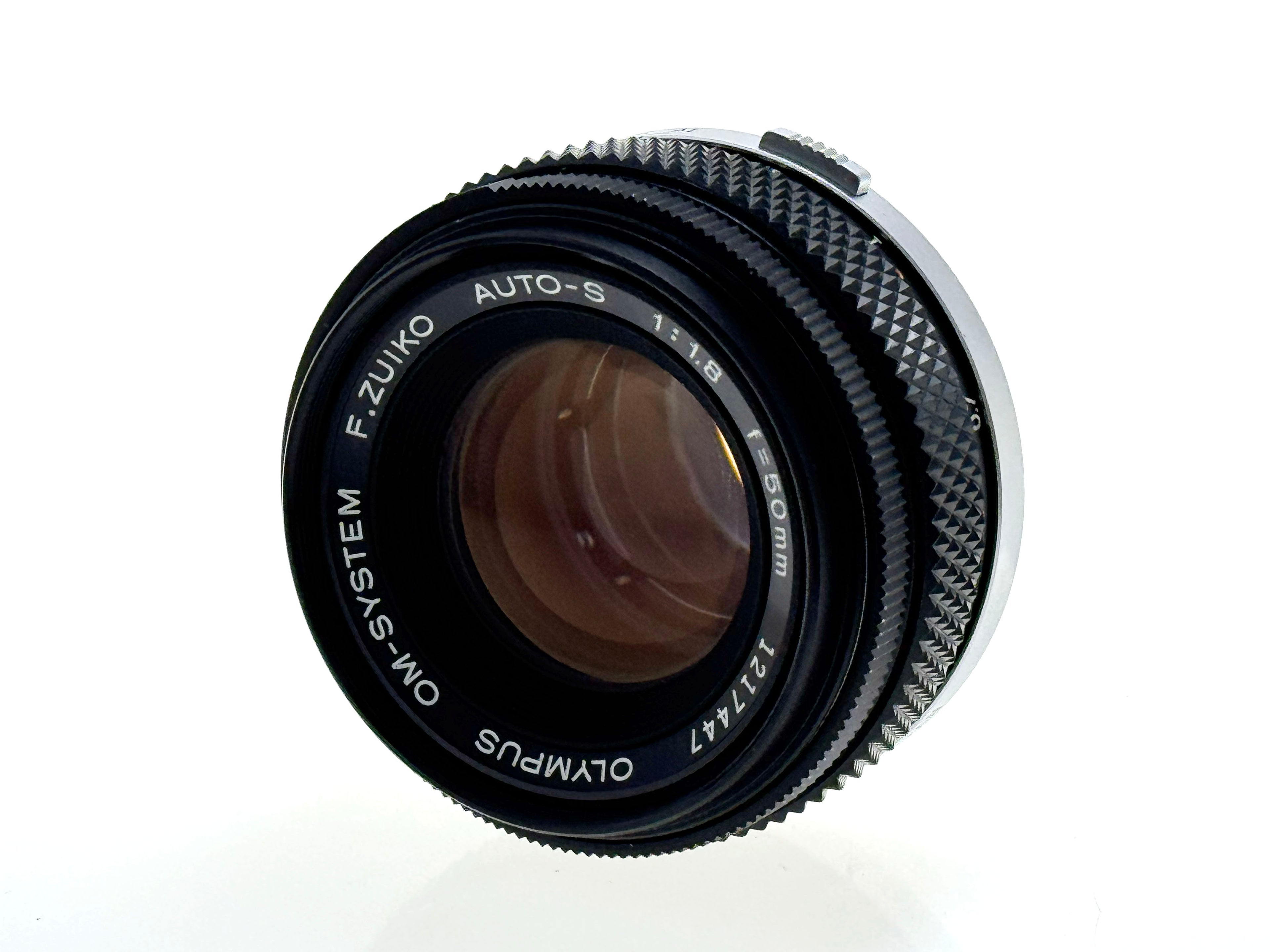 Vintage Olympus F.Zuiko 50mm F1.8 Auto-S Lens (Exc)