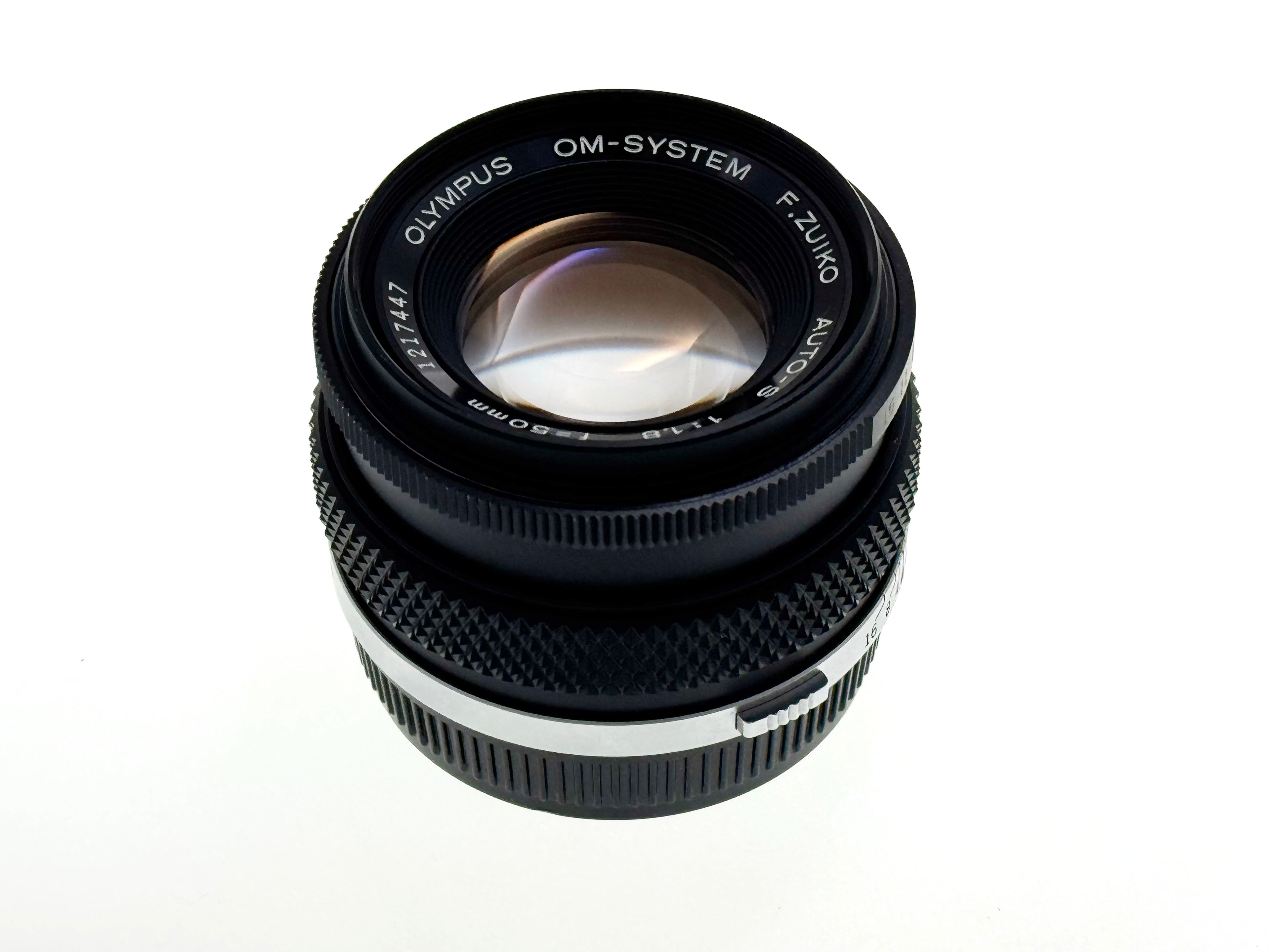 Vintage Olympus F.Zuiko 50mm F1.8 Auto-S Lens (Exc)