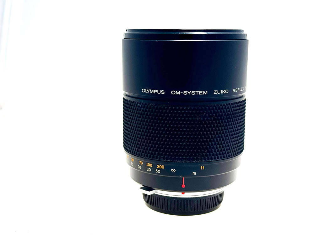Vintage Olympus Zuiko 500mm f/8 Reflex lens (Vg)
