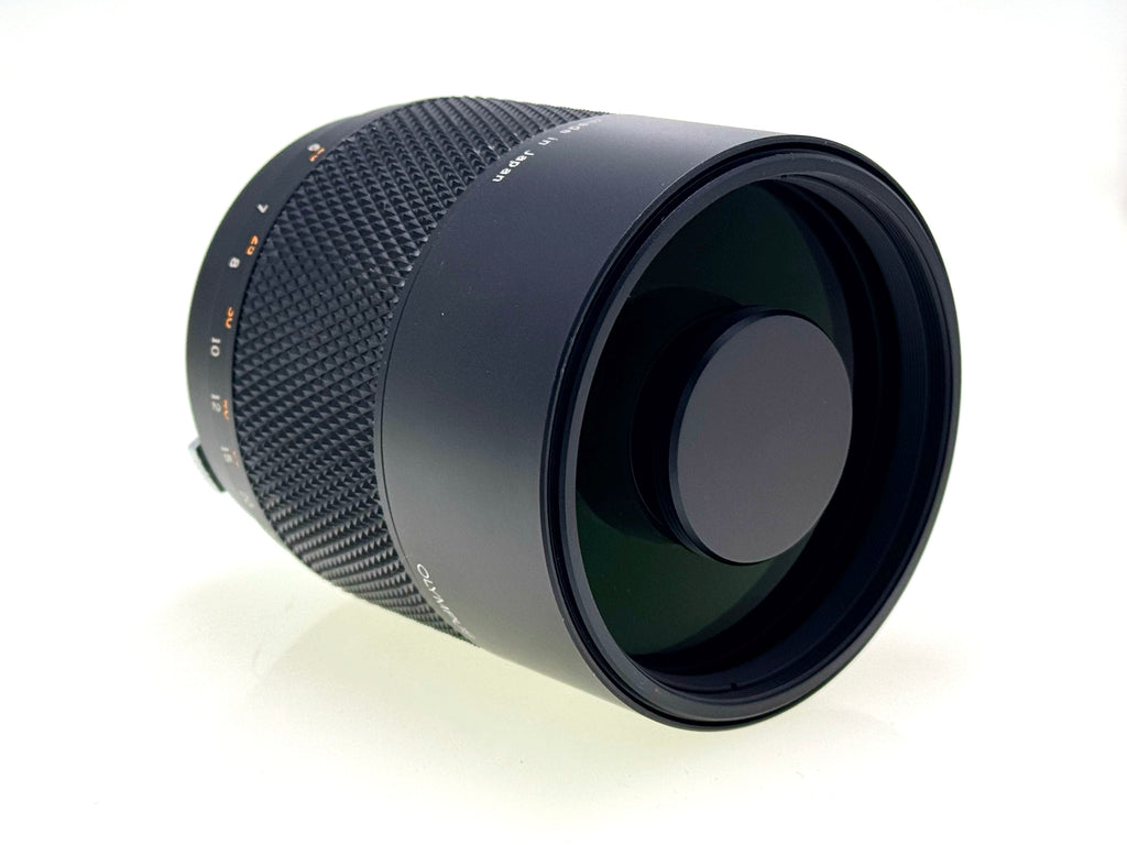 Vintage Olympus Zuiko 500mm f/8 Reflex lens (Vg)
