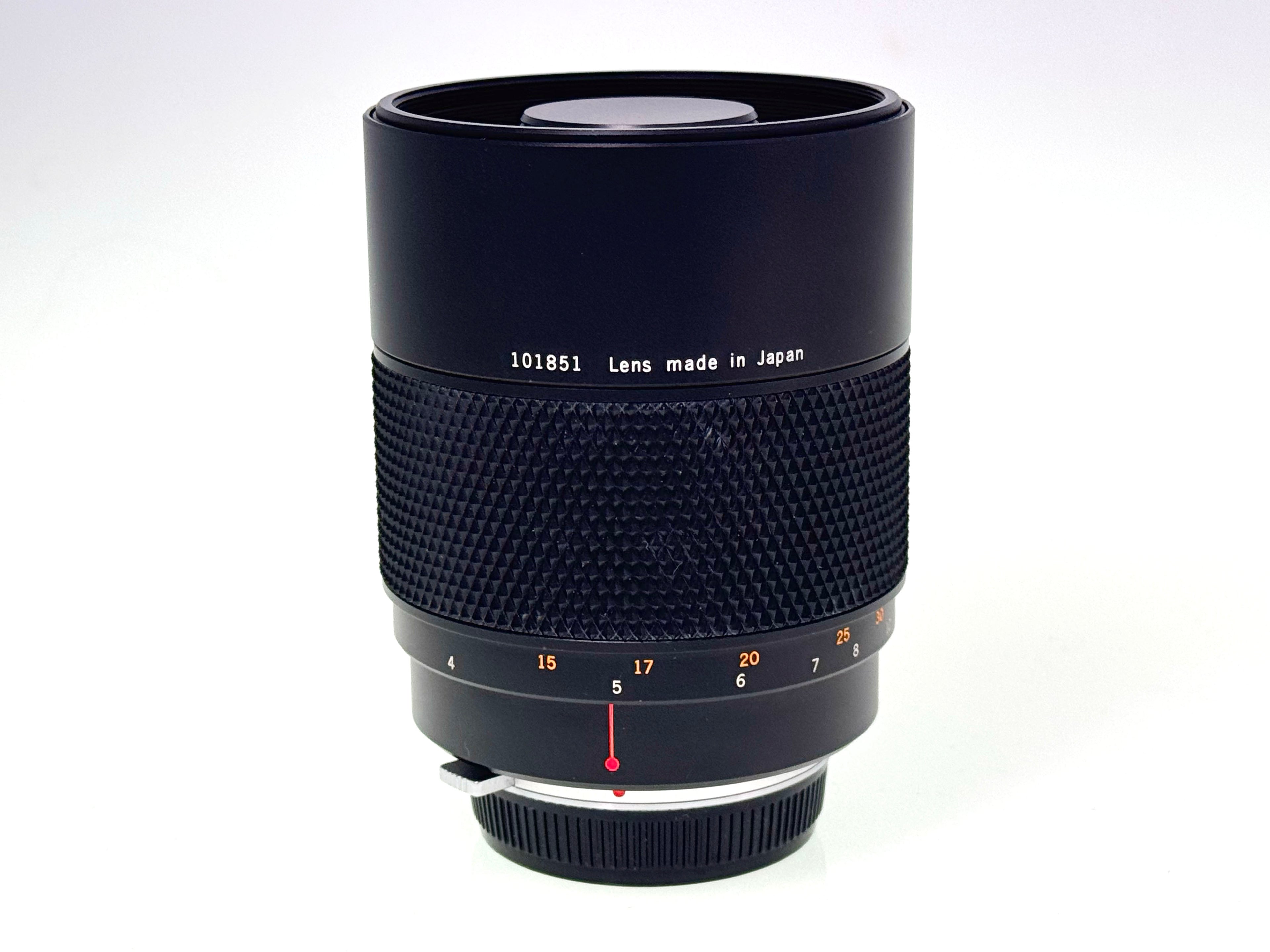 Vintage Olympus Zuiko 500mm f/8 Reflex lens (Vg)