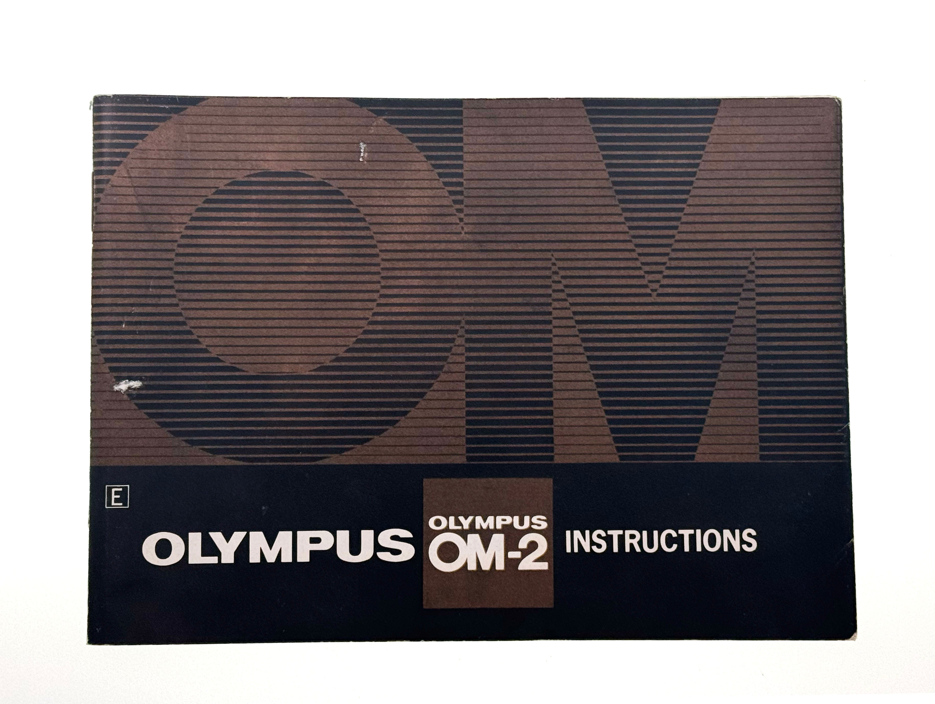 Vintage Olympus OM-2 Original Instruction Manuals (Gd)
