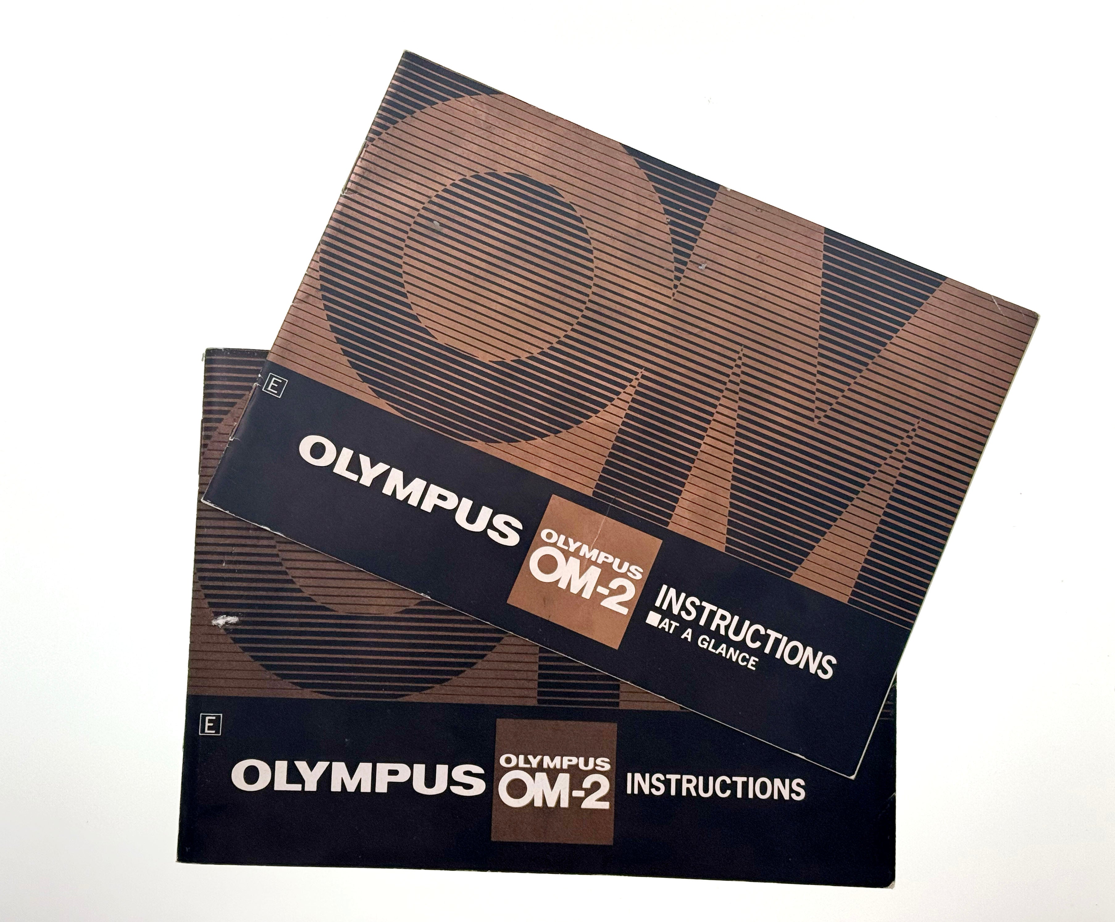 Vintage Olympus OM-2 Original Instruction Manuals (Gd)