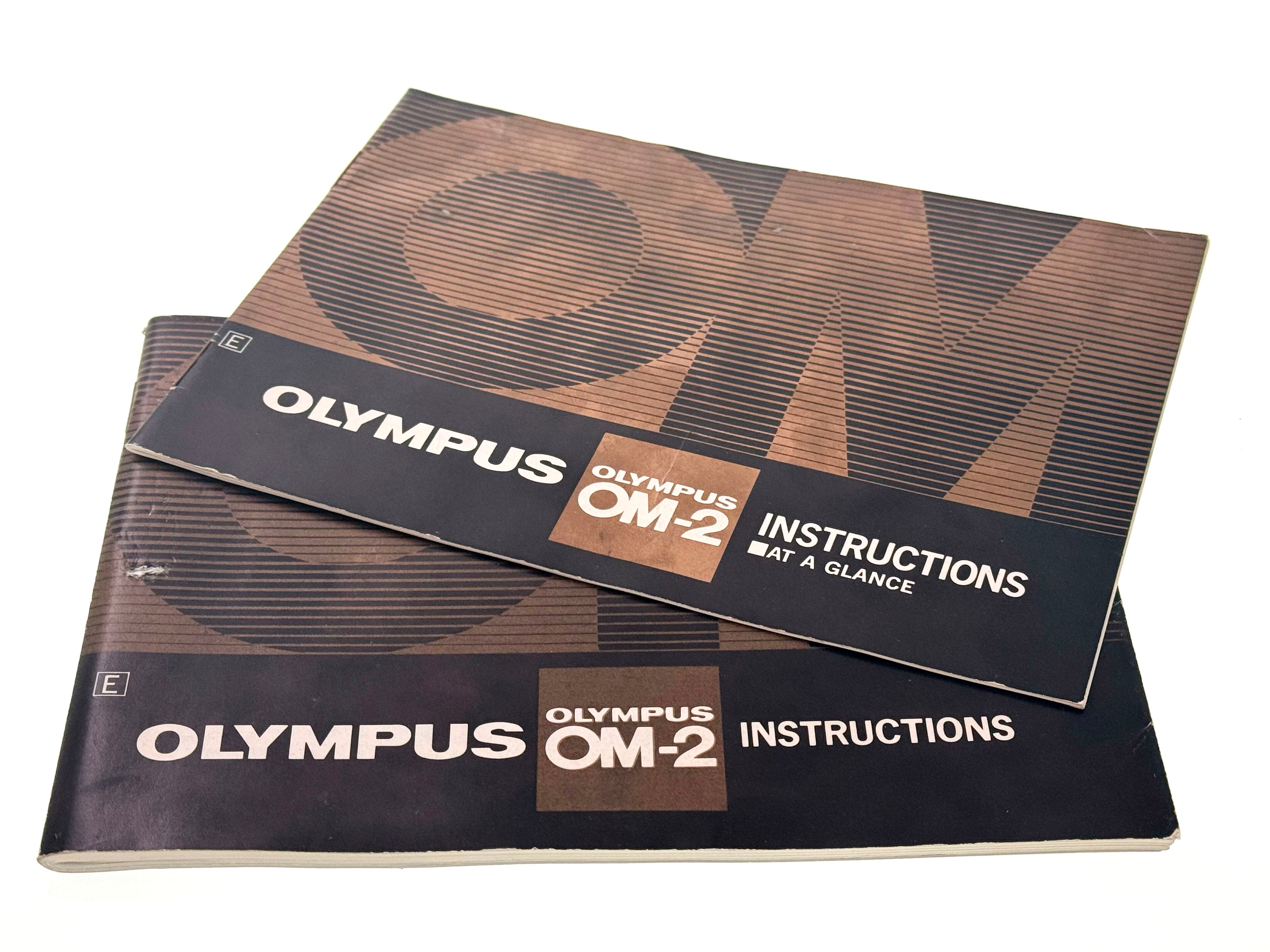 Vintage Olympus OM-2 Original Instruction Manuals (Gd)