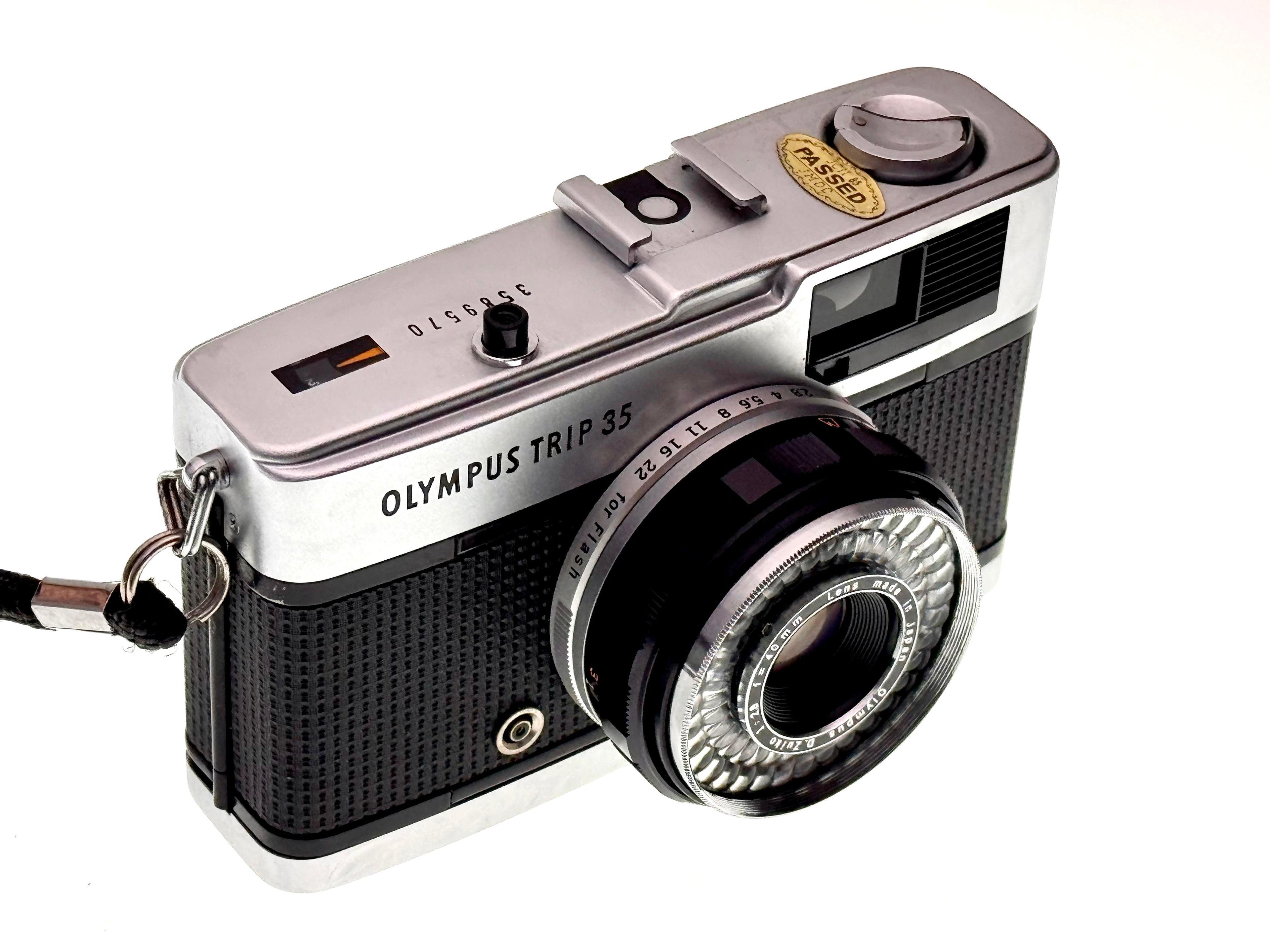 Vintage Olympus Trip 35 - Iconic Classic (Vg)