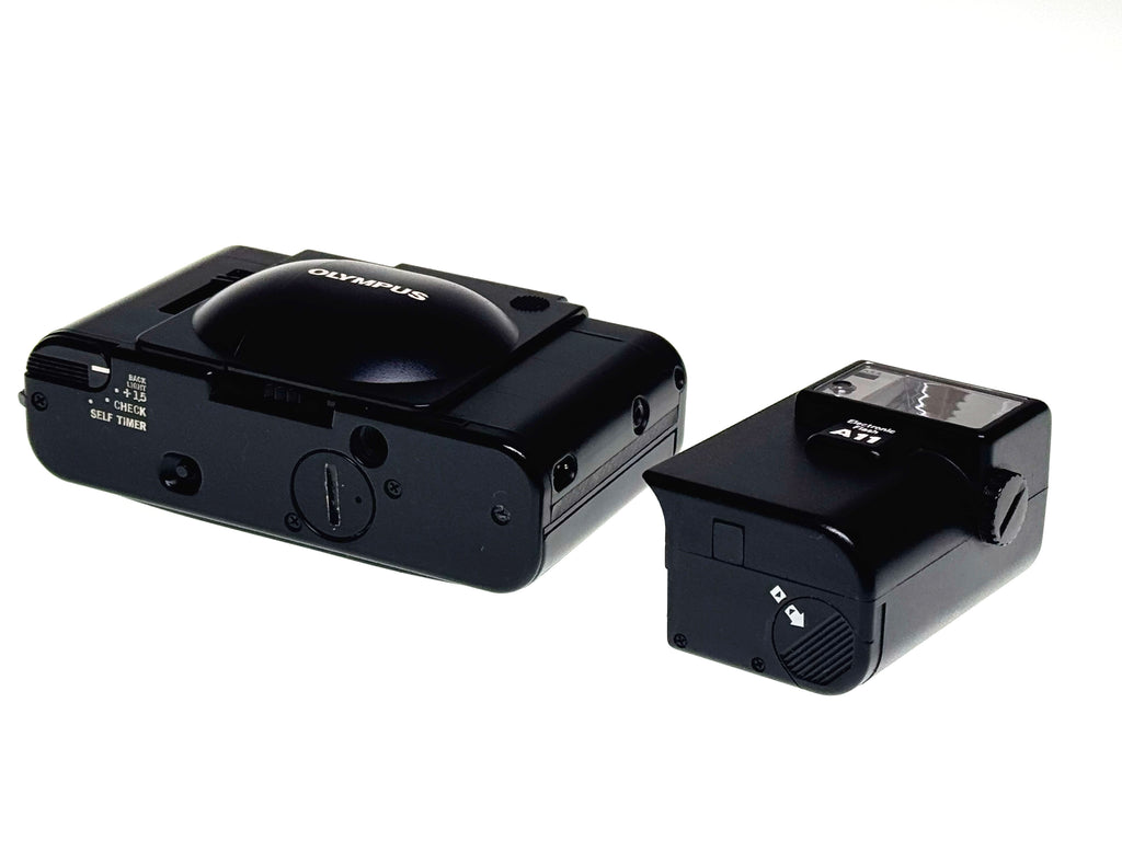 Vintage Olympus XA Rangefinder with A11 Flash (Vg)