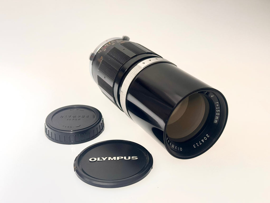 Vintage Olympus E.Zuiko Auto-T 150mm f/4 (Pen F Mount)