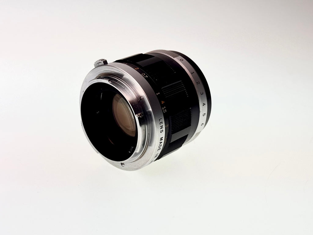 Vintage Olympus G.Zuiko Auto-S 40mm f/1.4 (Pen F Mount) - Ultra-Fast Classic