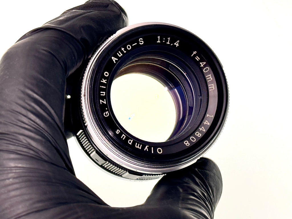 Vintage Olympus G.Zuiko Auto-S 40mm f/1.4 (Pen F Mount) - Ultra-Fast Classic