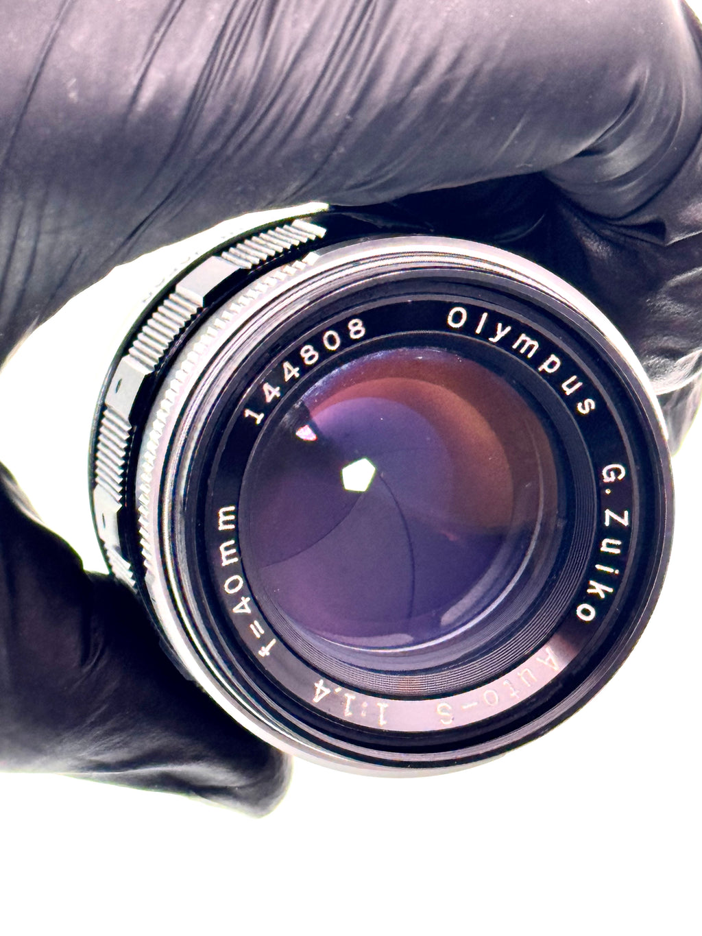 Vintage Olympus G.Zuiko Auto-S 40mm f/1.4 (Pen F Mount) - Ultra-Fast Classic