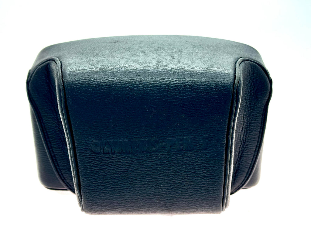 Vintage Olympus Genuine leather Case for Pen F 35mm camera. (Vg)