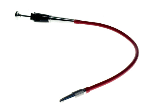 35cm Bright Red Cable Release Fits Olympus OM series and Pen Series cameras (Vg)