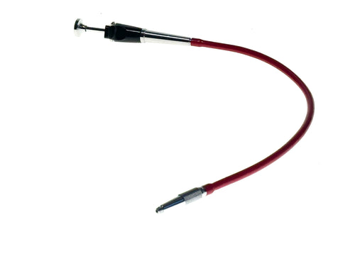 35cm Bright Red Cable Release Fits Olympus OM series and Pen Series cameras (Vg)