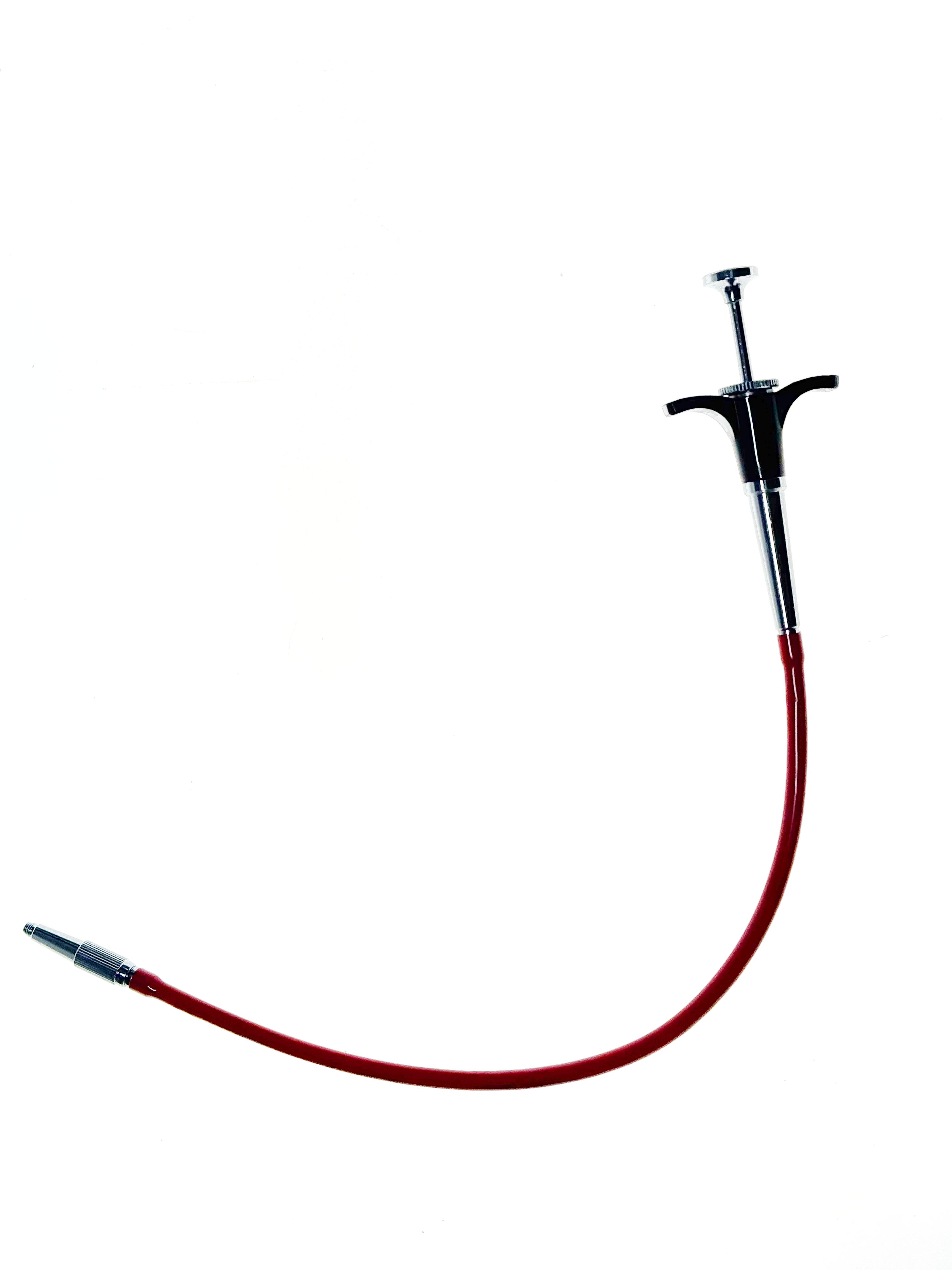 35cm Bright Red Cable Release Fits Olympus OM series and Pen Series cameras (Vg)