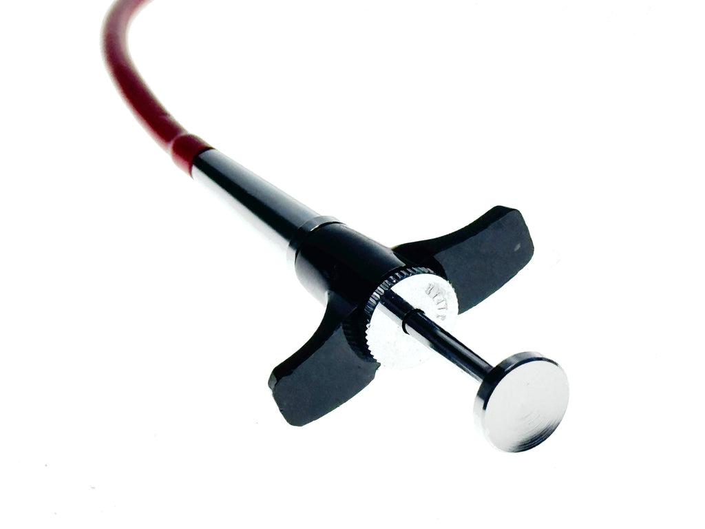 35cm Bright Red Cable Release Fits Olympus OM series and Pen Series cameras (Vg)
