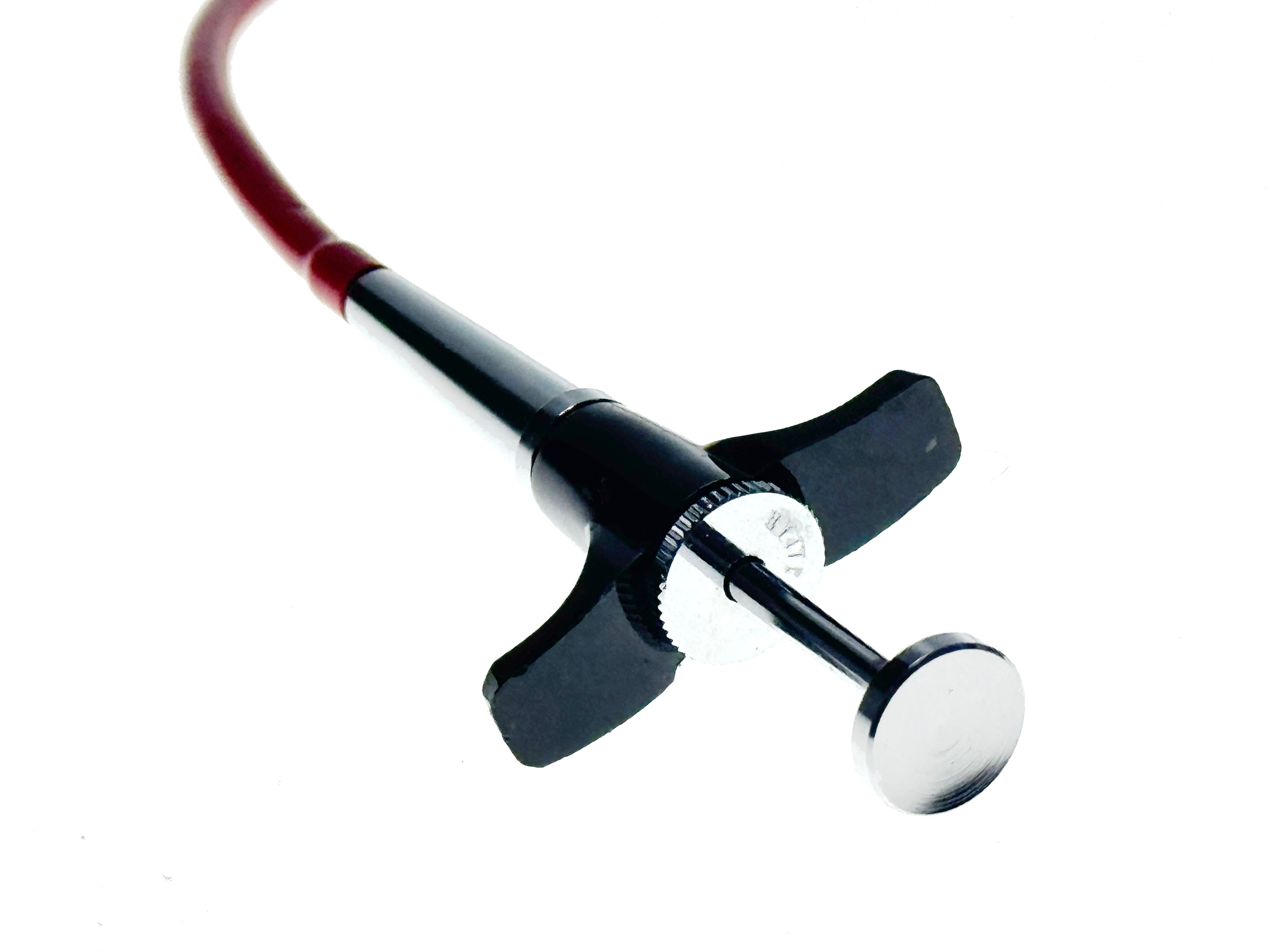 35cm Bright Red Cable Release Fits Olympus OM series and Pen Series cameras (Vg)